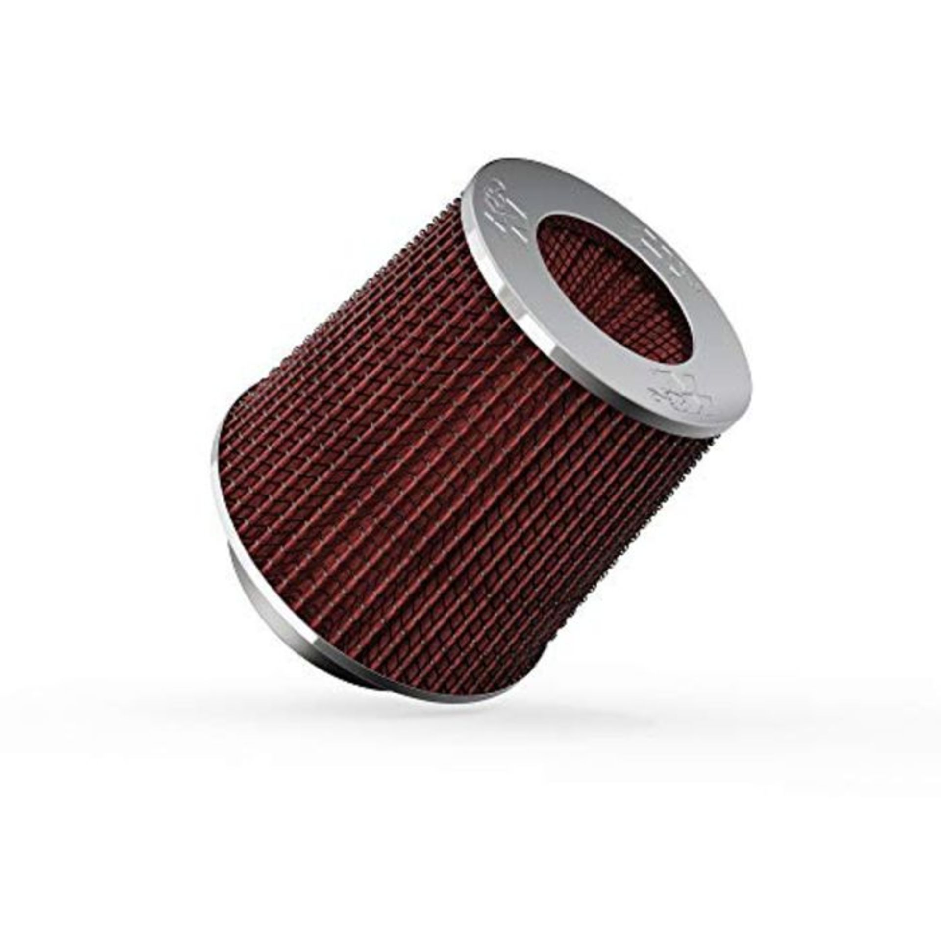 K&N Universal Clamp-On Air Filter: High Performance, Premium, Washable, Replacement Fi