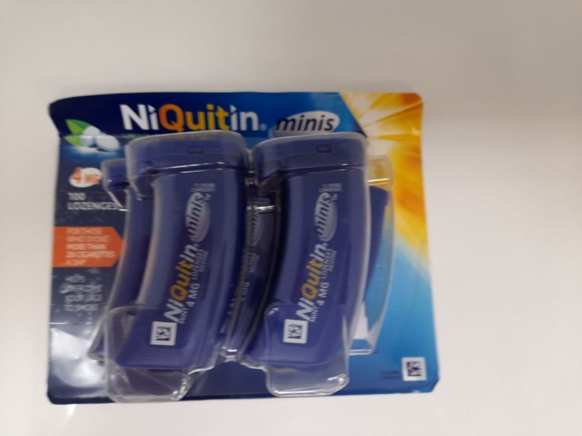 NiQuitin Mini Mint Lozenges, 4 mg, Stop Smoking Aid, 100 Count - Image 2 of 2