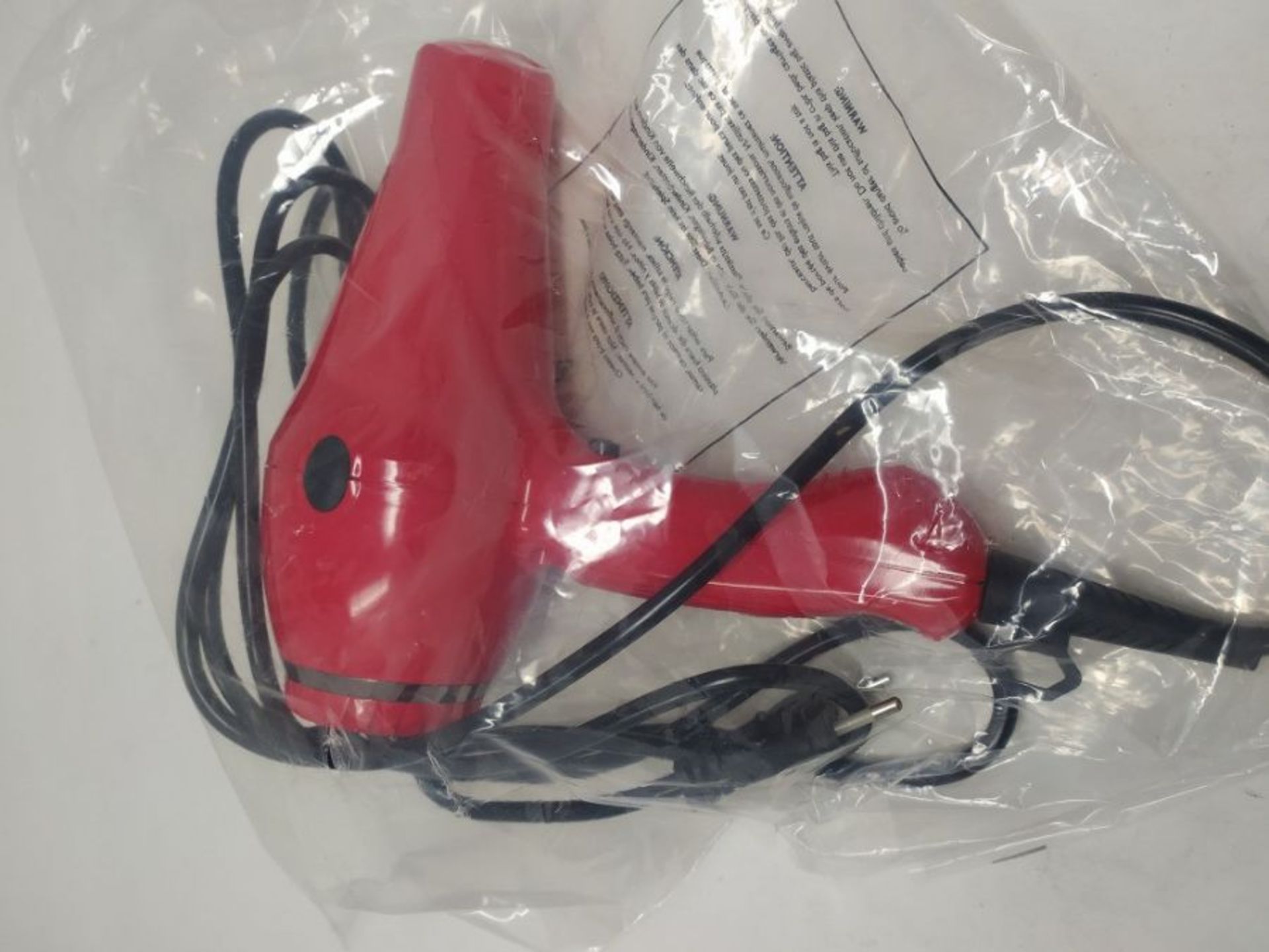 RRP £80.00 Parlux 3200 Plus Raunchy Hairdryer Red - Image 2 of 2