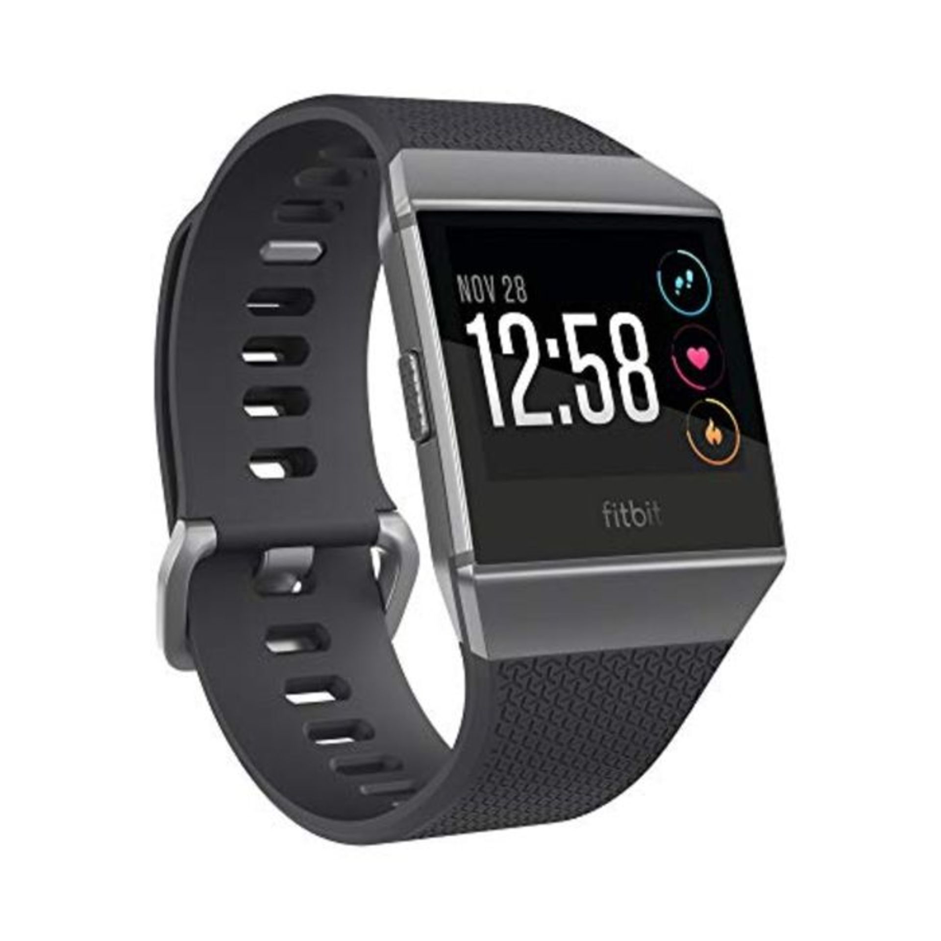 RRP £220.00 Fitbit Ionic Health & Fitness Smartwatch (GPS) with Heart Rate, Swim Tracking & Music