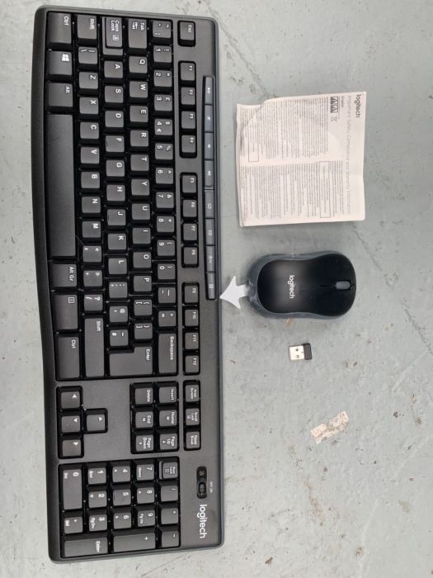 Logitech MK270 Wireless Keyboard and Mouse Combo for Windows, 2.4 GHz Wireless, Compac - Bild 3 aus 3
