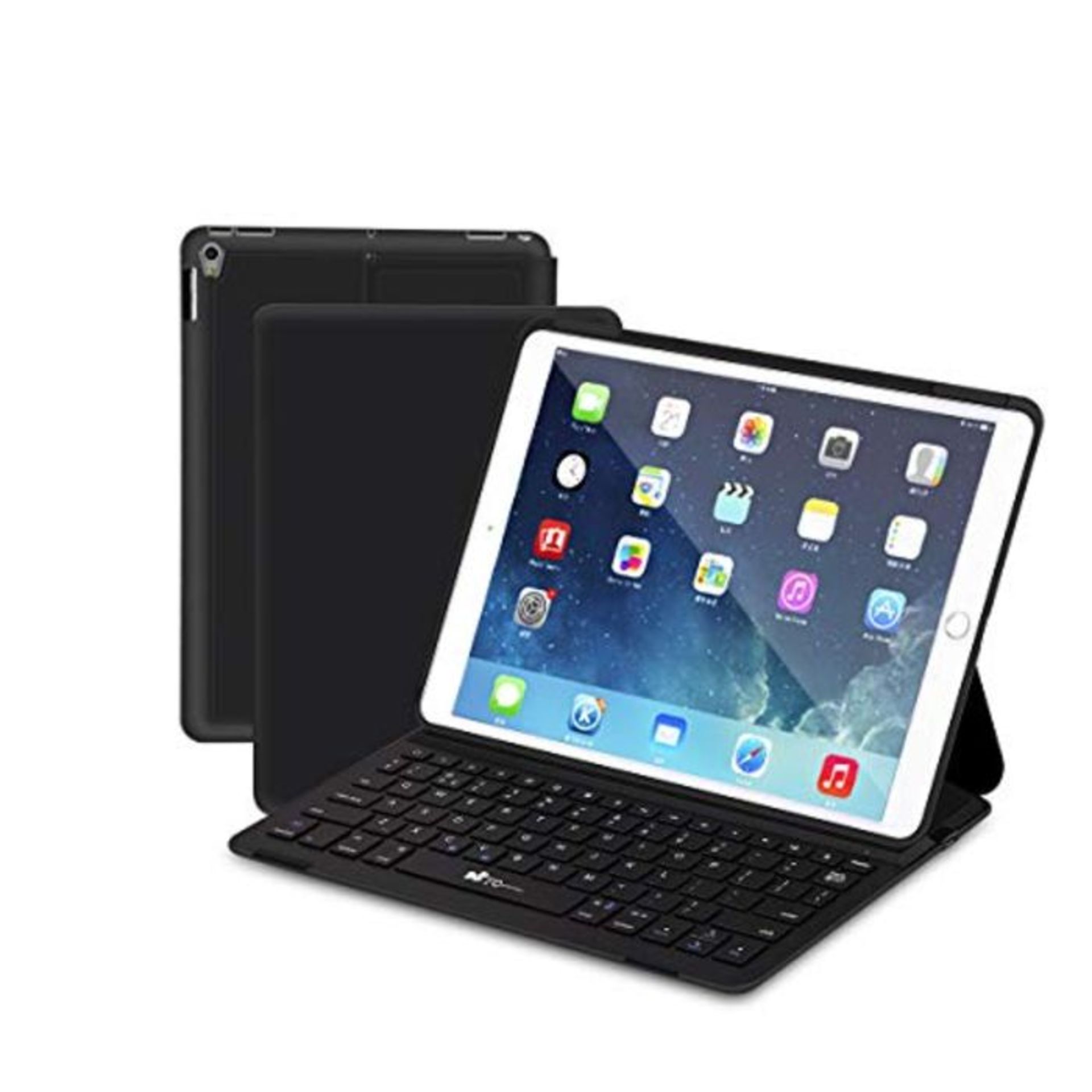 Keyboard Case for iPad Pro 10.5, EC Technology Ultra-Slim Lightweight Wireless Bluetoo
