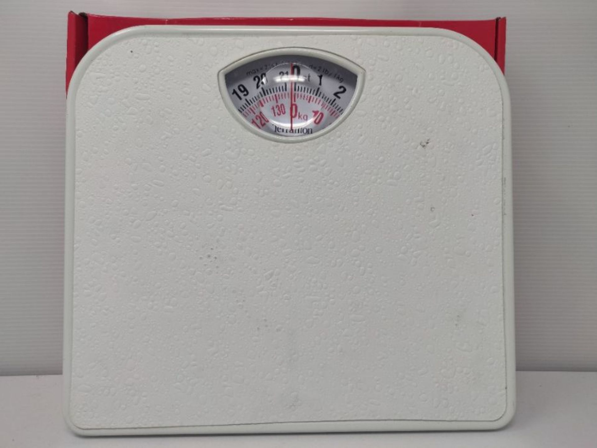 Terraillon Mechanical Bathroom Scale, Large Rotating dial, Compact, 120 kg/19 st, T101 - Image 2 of 2