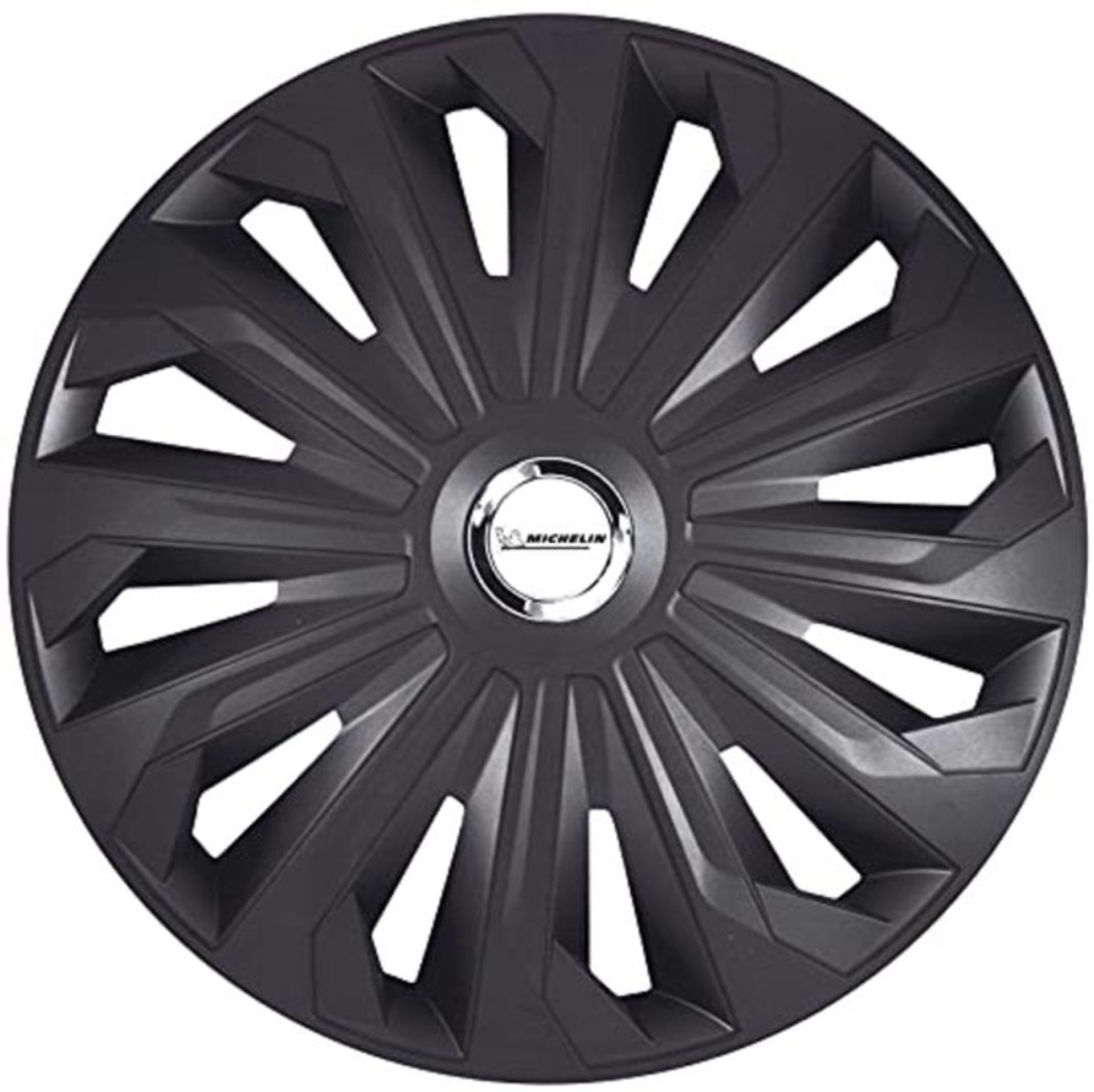 RRP £53.00 Michelin 92011 Wheel trim Fabienne with reflector system N.V.S., set of 4, 40.64 cm, 1