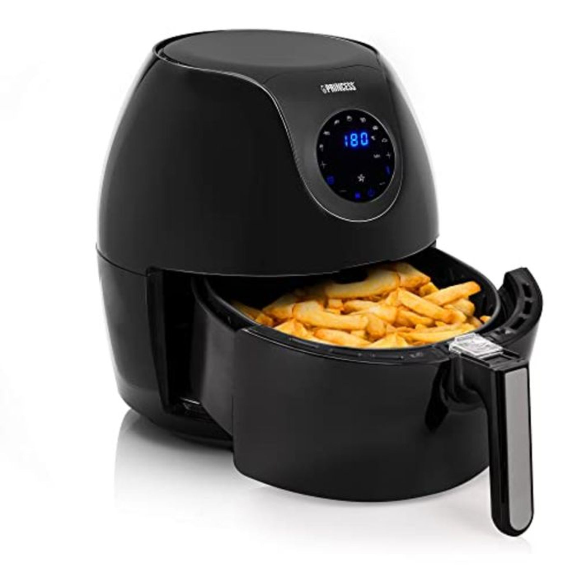 RRP £114.00 Princess 182050 Digital air Fryer, Black