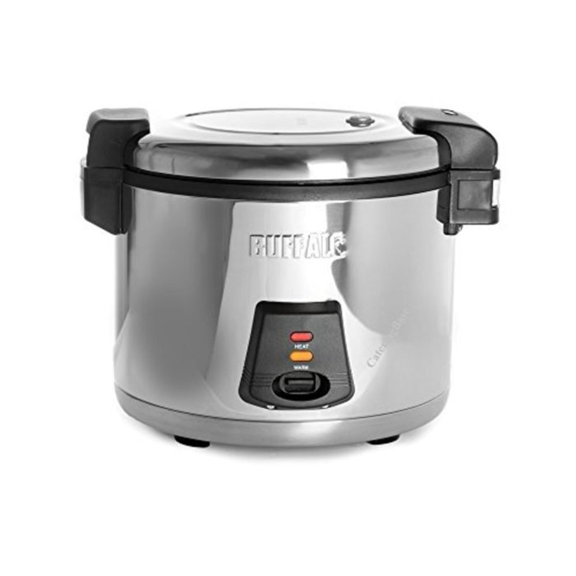 RRP £149.00 Buffalo Electric Rice Cooker 6Ltr 345X460X400mm Pressure Warmer Steamer