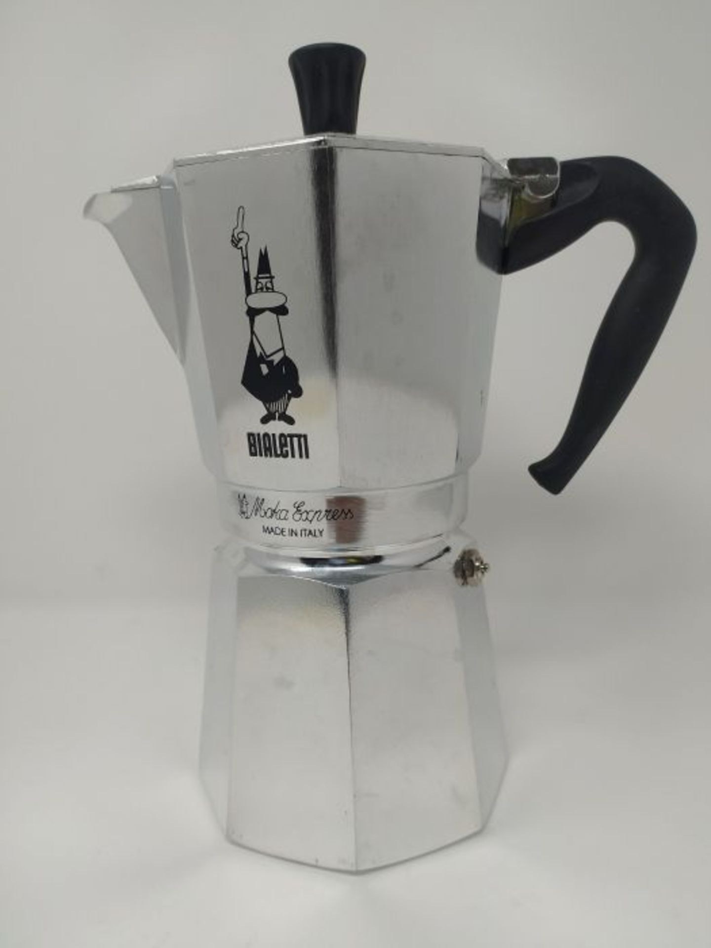 Bialetti Moka Express Aluminium Stovetop Coffee Maker (9 Cup) - Image 3 of 3