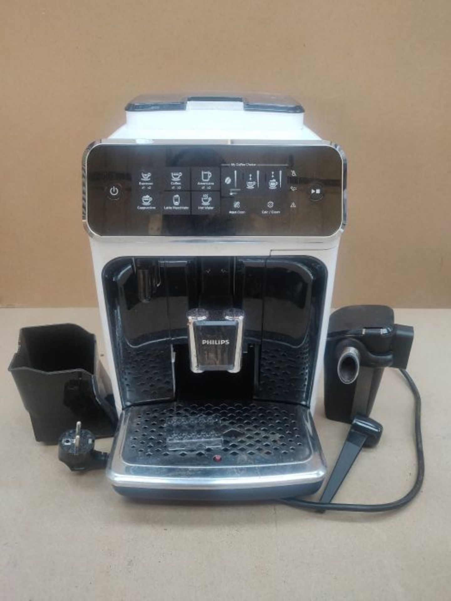 RRP £427.00 [CRACKED] Philips Serie 3200 EP3243/50 Macchina da Caffè Automatica, 5 Bevande, con M