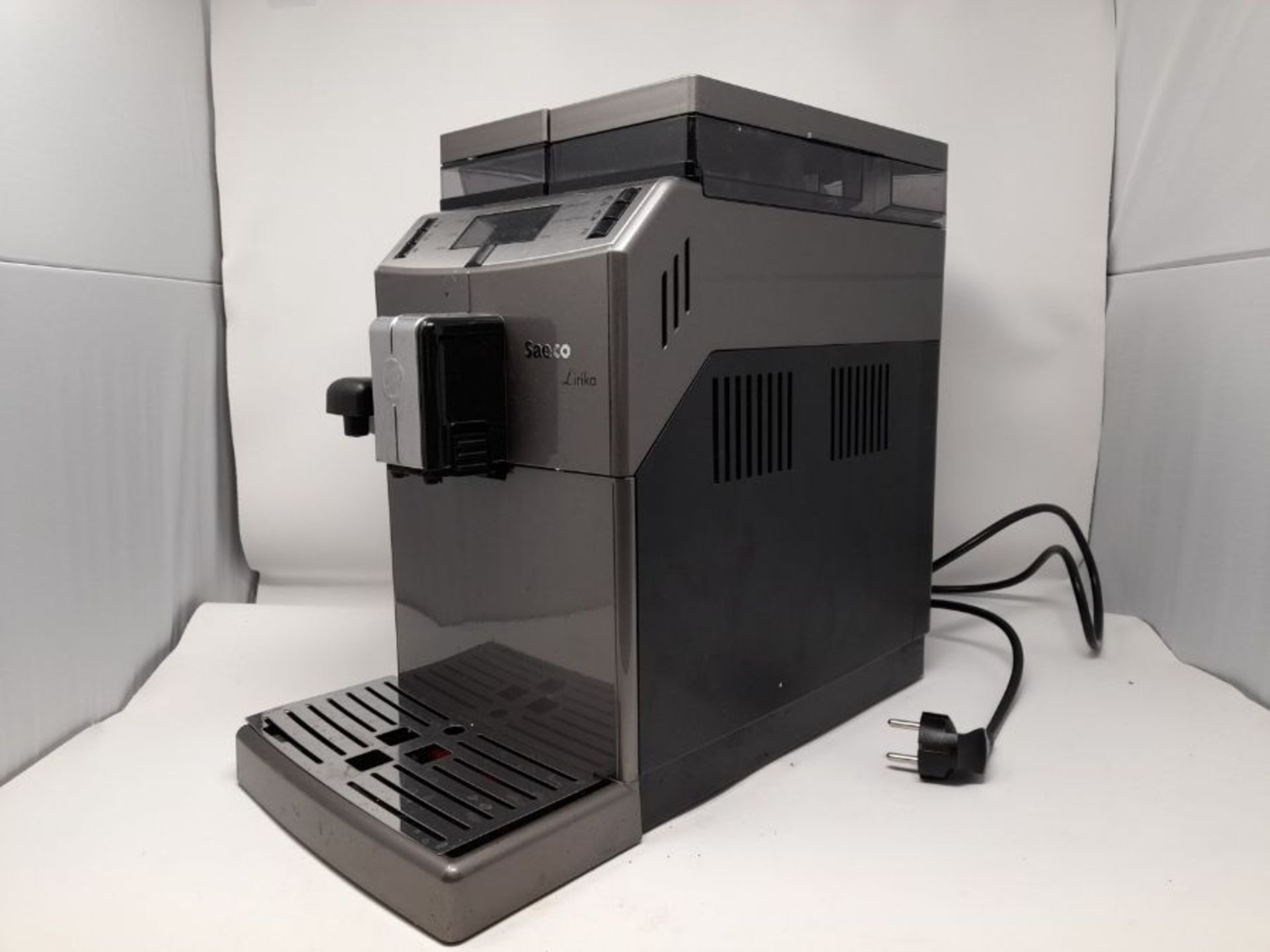RRP £432.00 Saeco Lirika One Touch Cappuccino Titan Espresso/Coffee Machine - Image 2 of 2