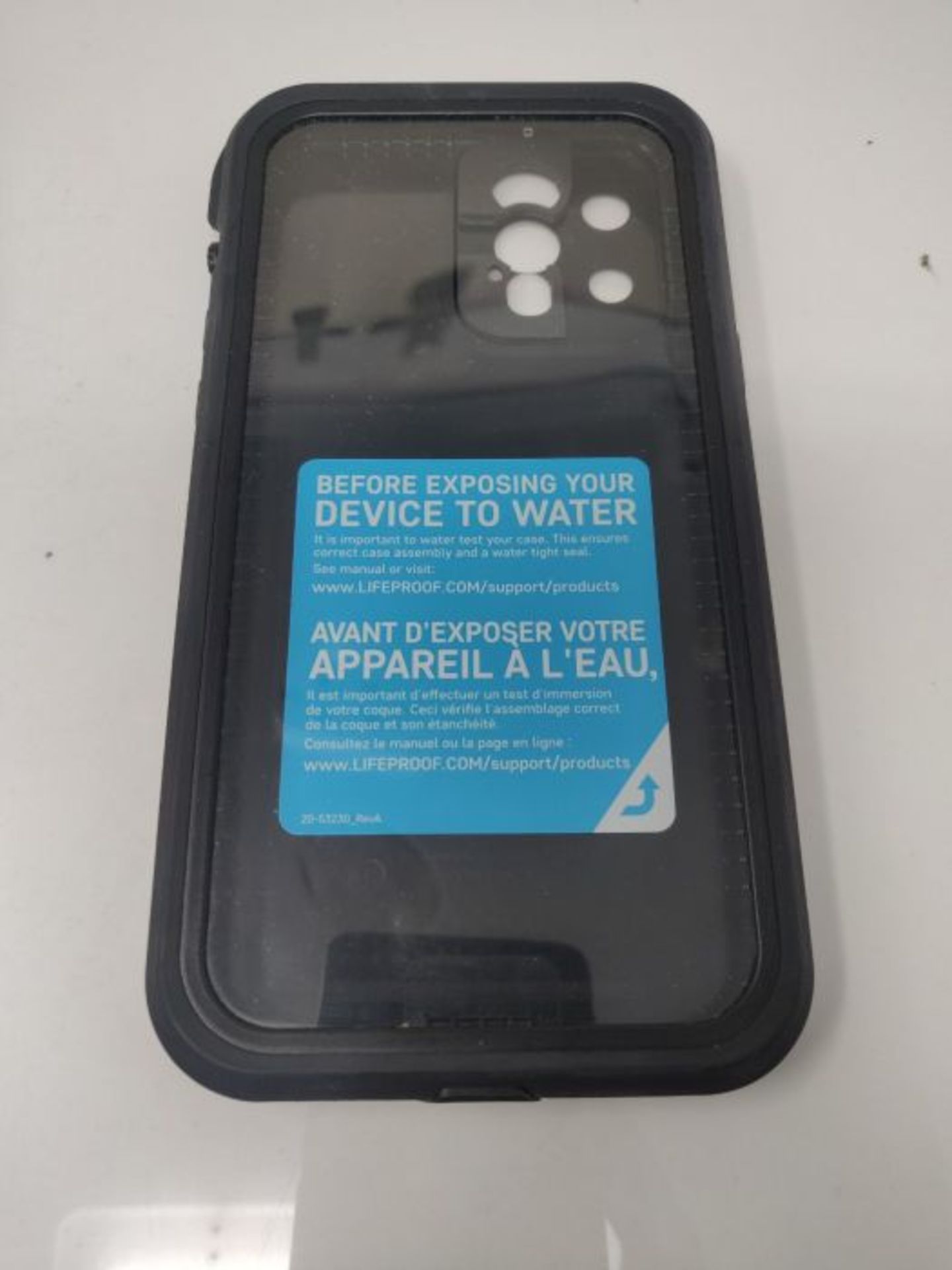 RRP £53.00 LifeProof for iPhone 12 Pro Max, Waterproof Drop Protective Case, Fre Series, Black - Image 3 of 3