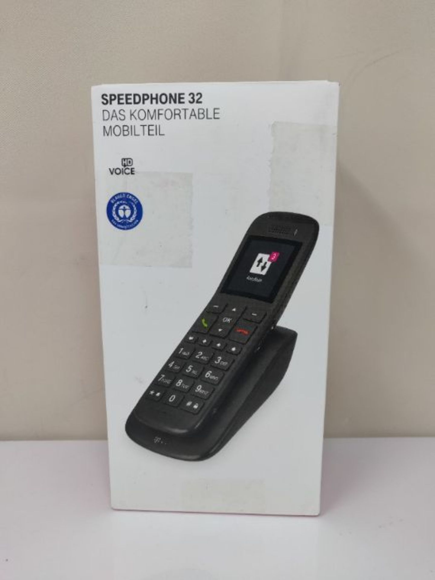 Telekom Speedphone 32 ebony large button telephone IP ebony - Image 2 of 3