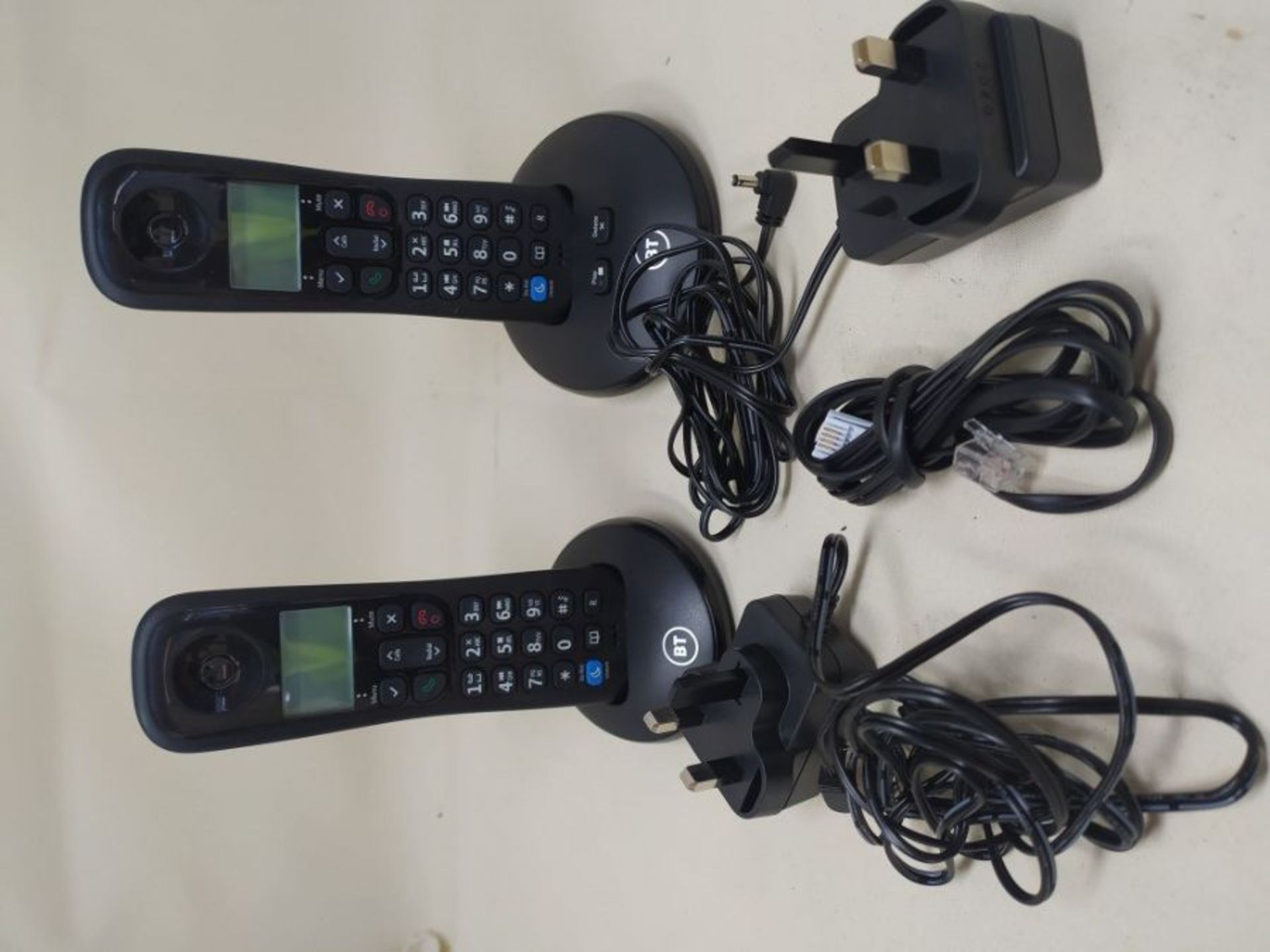 BT Everyday Cordless Home Phone with Basic Call Blocking and Answering Machine, Twin H - Image 2 of 2