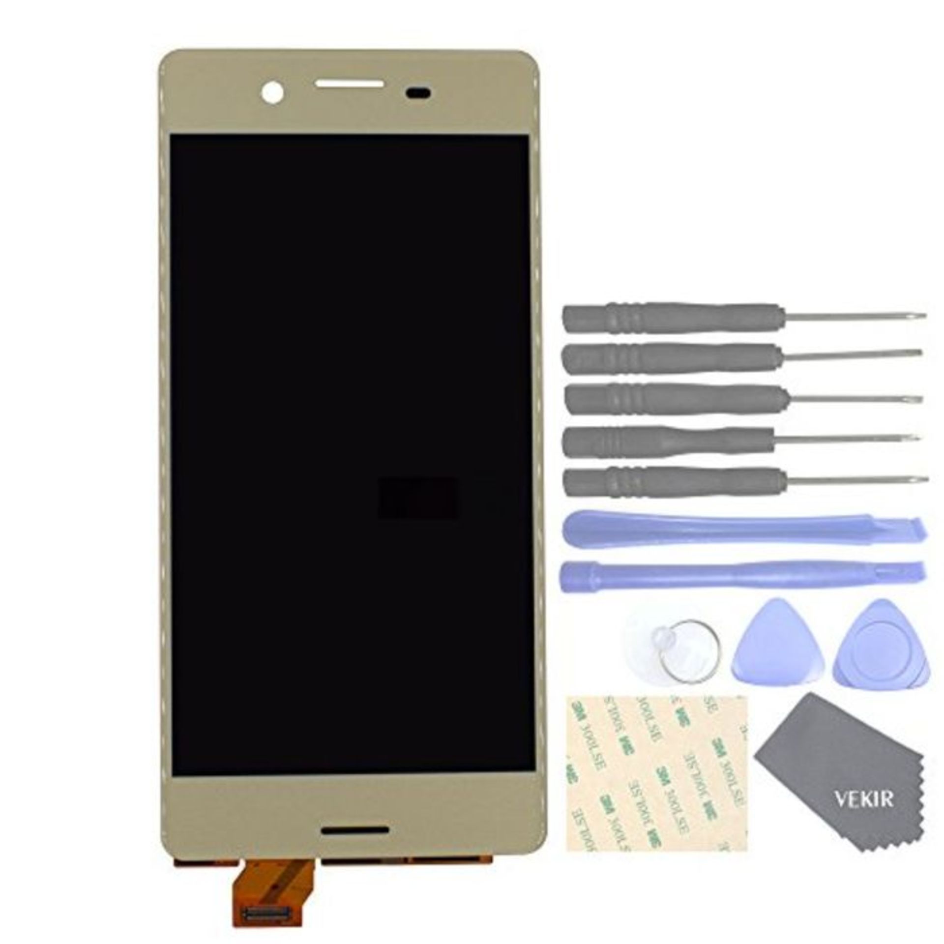 VEKIR Touch Display Digitizer Screen Replacement for Sony Xperia X F5121 F5121 F5122(L