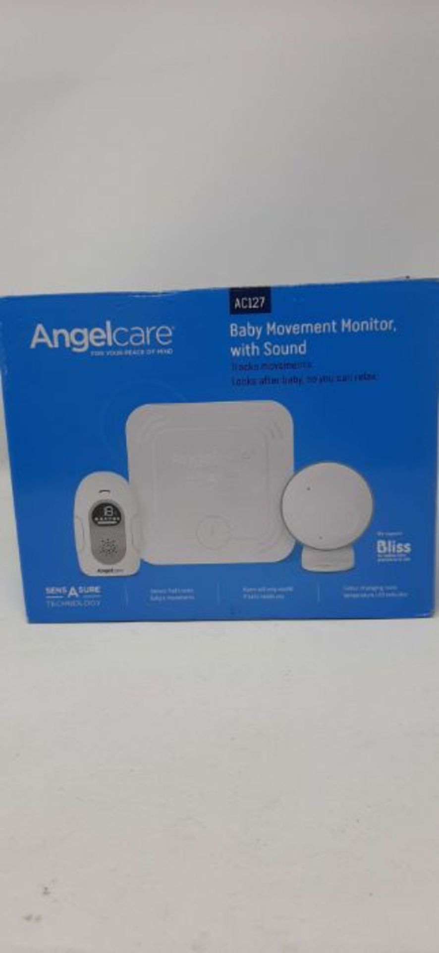 RRP £129.00 ANGELCARE AC127 MOVEMENT & SOUND MONITOR