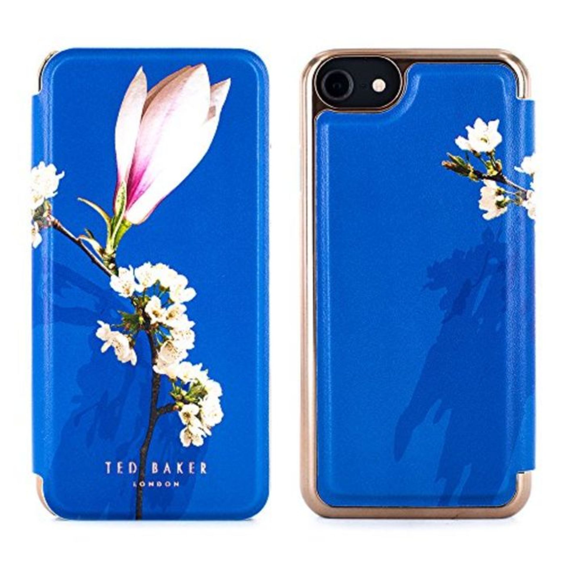 Ted Baker BRYONY Premium Mirror Folio Case for iPhone 8/7 - Harmony Mineral