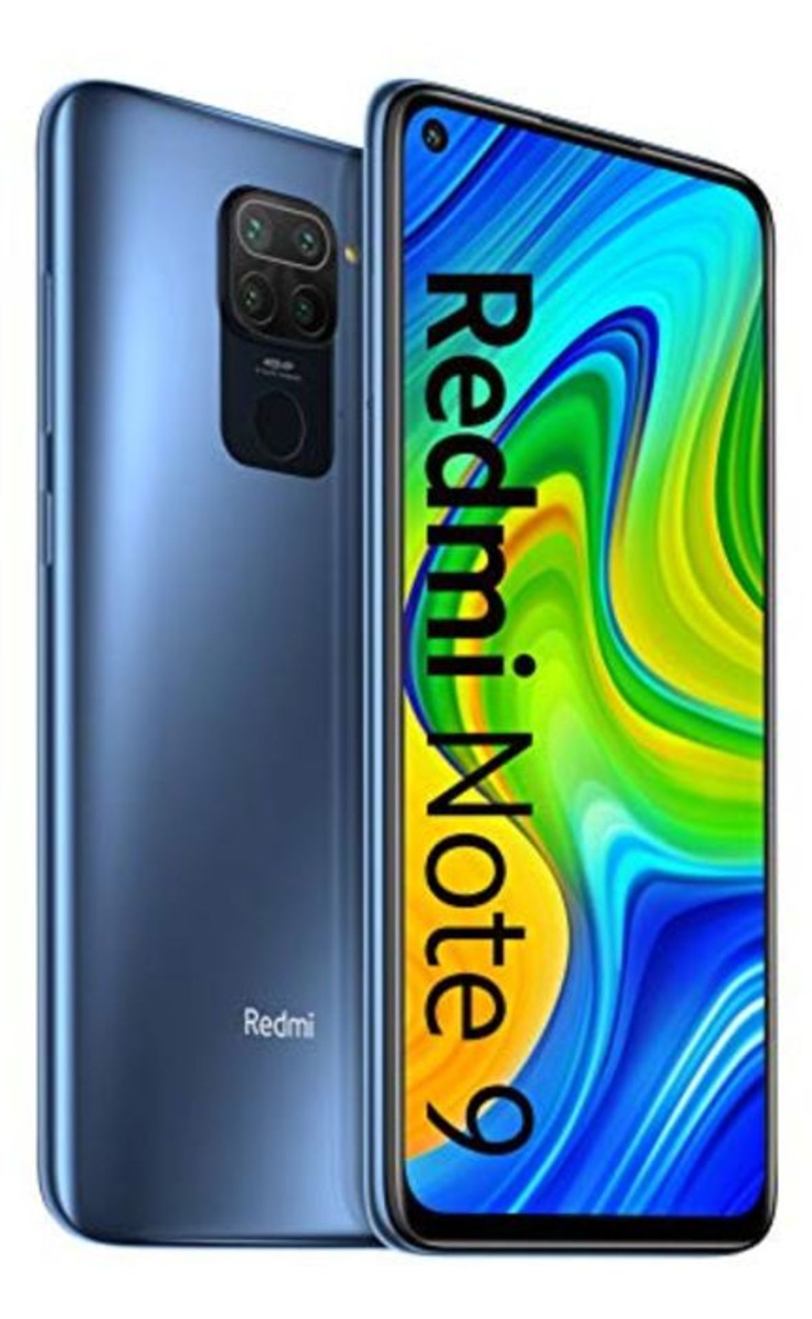 RRP £199.00 Xiaomi Redmi Note 9 4GB/128GB Midnight Grey (UK Version + Official 2 Year Warranty)