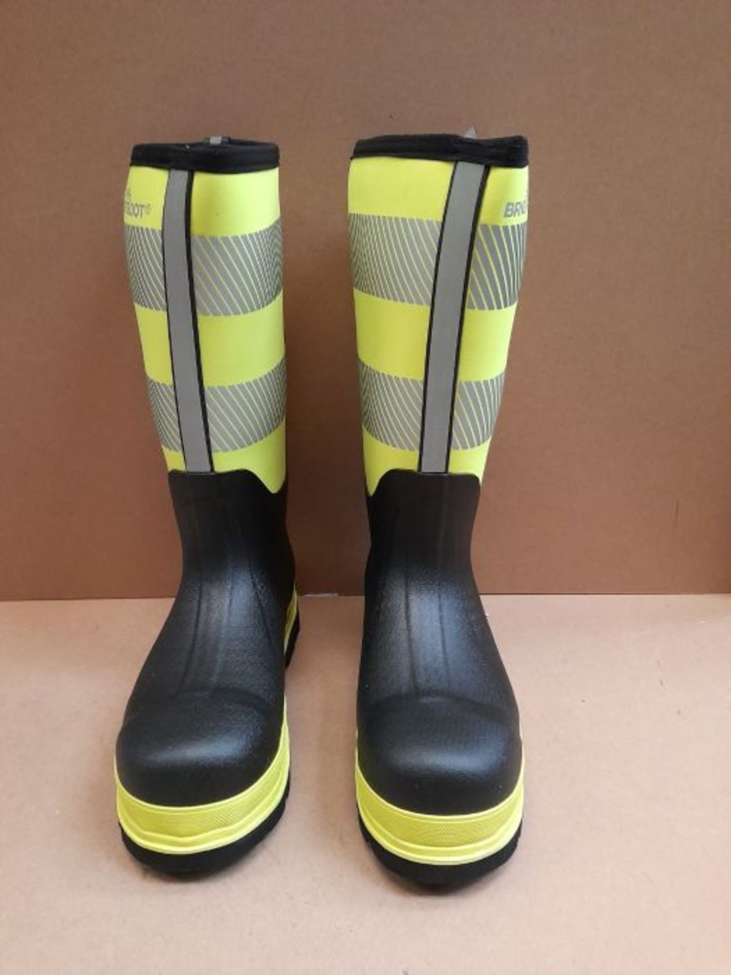 RRP £96.00 Brightboot Hi Vis Waterproof Safety Boots (9 UK, Yellow) - Image 3 of 3