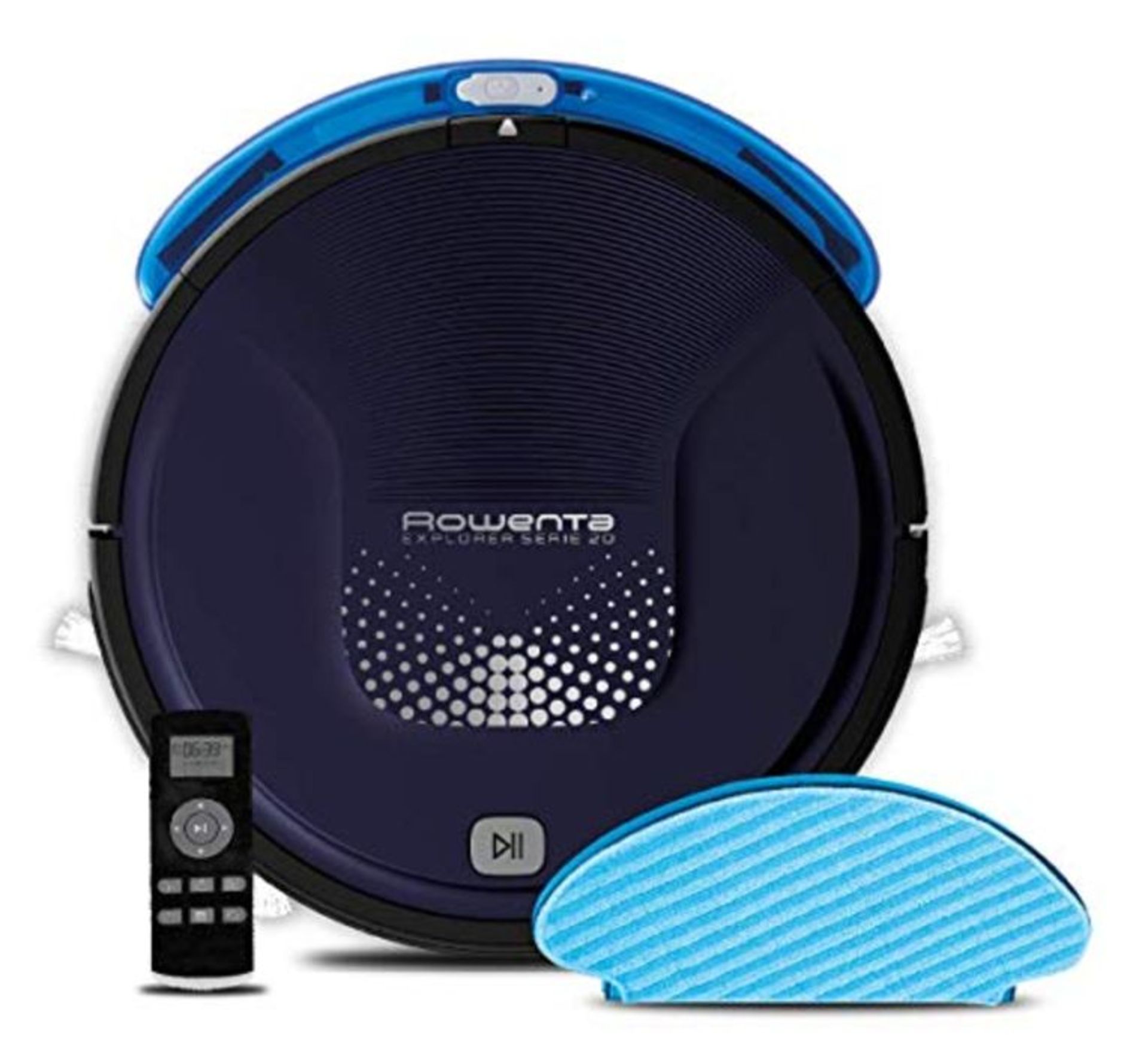 RRP £216.00 Rowenta RR6871WH Smart Force Explorer Aqua Robot Vacuum Cleaner 2-in-1 Vacuum Cleaner