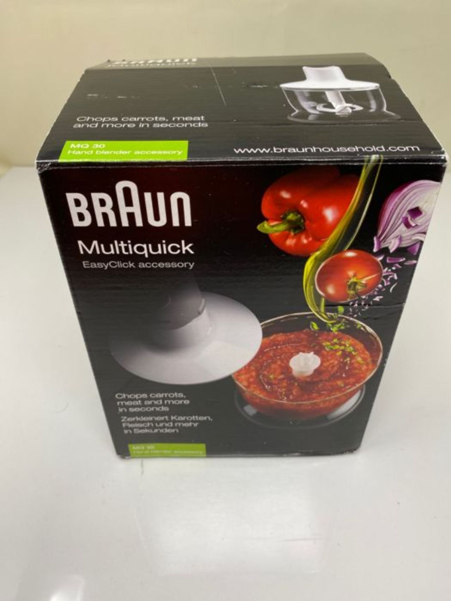 Braun MQ 20 MultiQuick Blender (350 ml) A 500 ml White - Image 2 of 3