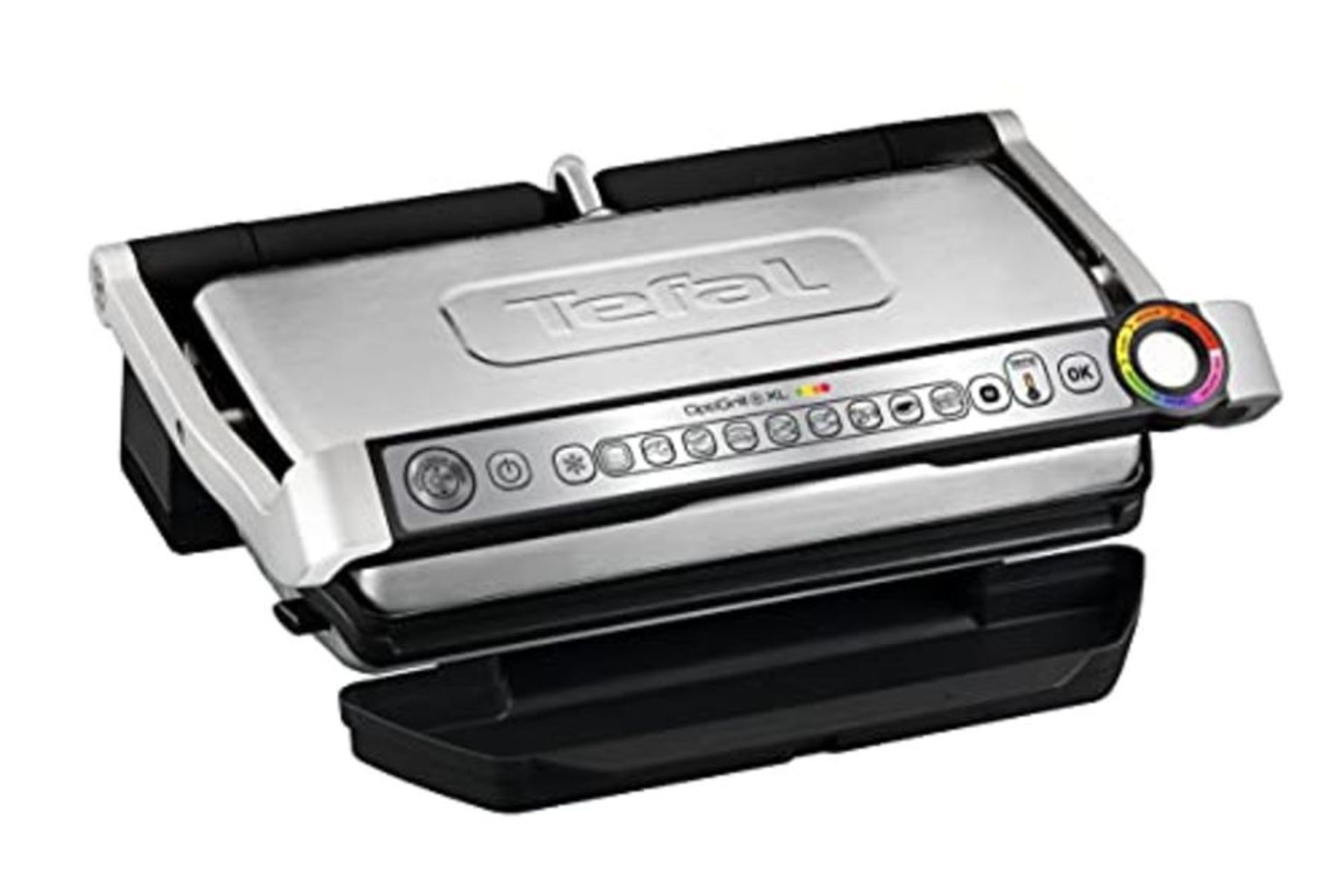 RRP £143.00 Tefal GC722D16 Optigrill+ XL Grill (8 Portions), 9 Automatic Settings and Cooking Sens