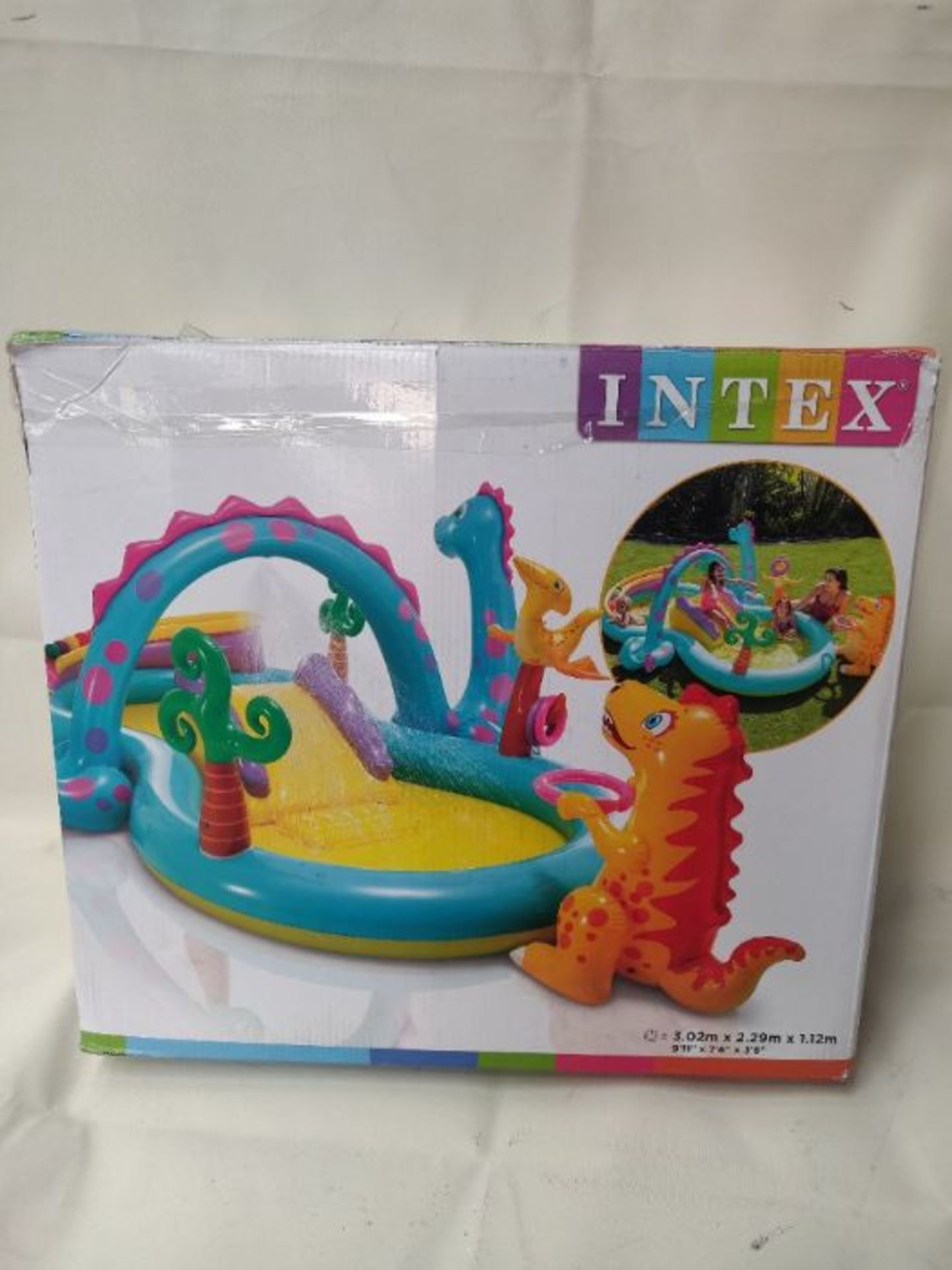 Intex-57135NP Dinoland Play Center-Inflatable water play center, assorted model (with - Image 2 of 3
