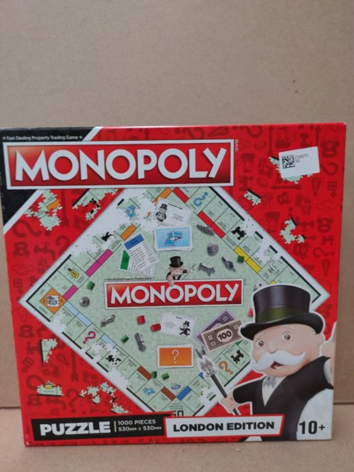 London Monopoly 1000 Piece Jigsaw Puzzle Game - Image 2 of 3