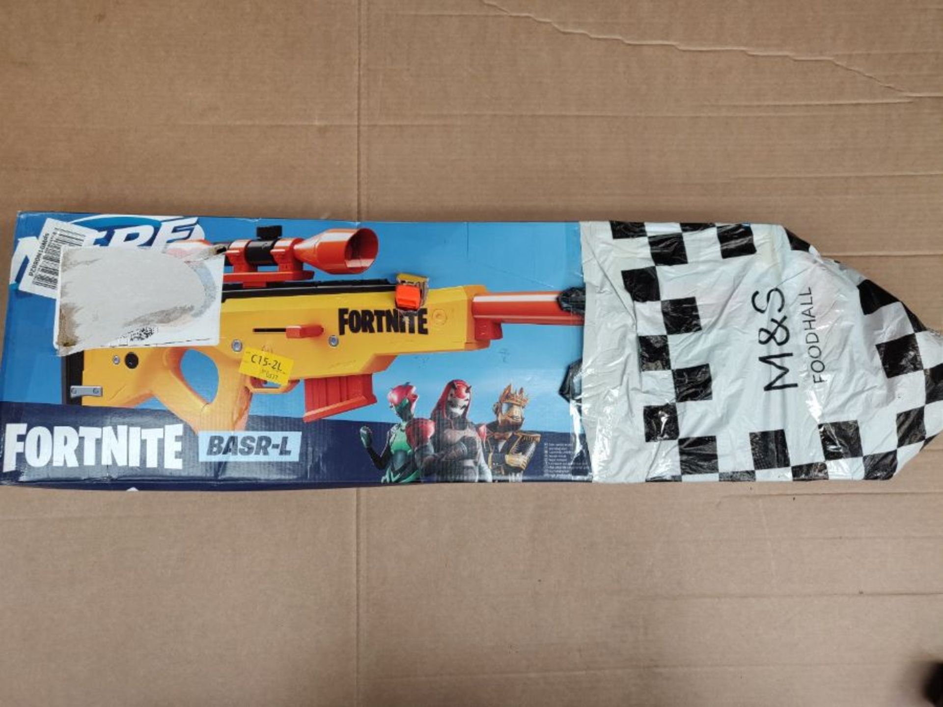 [INCOMPLETE] Nerf Fortnite BASR-L Bolt Action, Clip Fed Blaster -- Includes Removable - Image 2 of 3