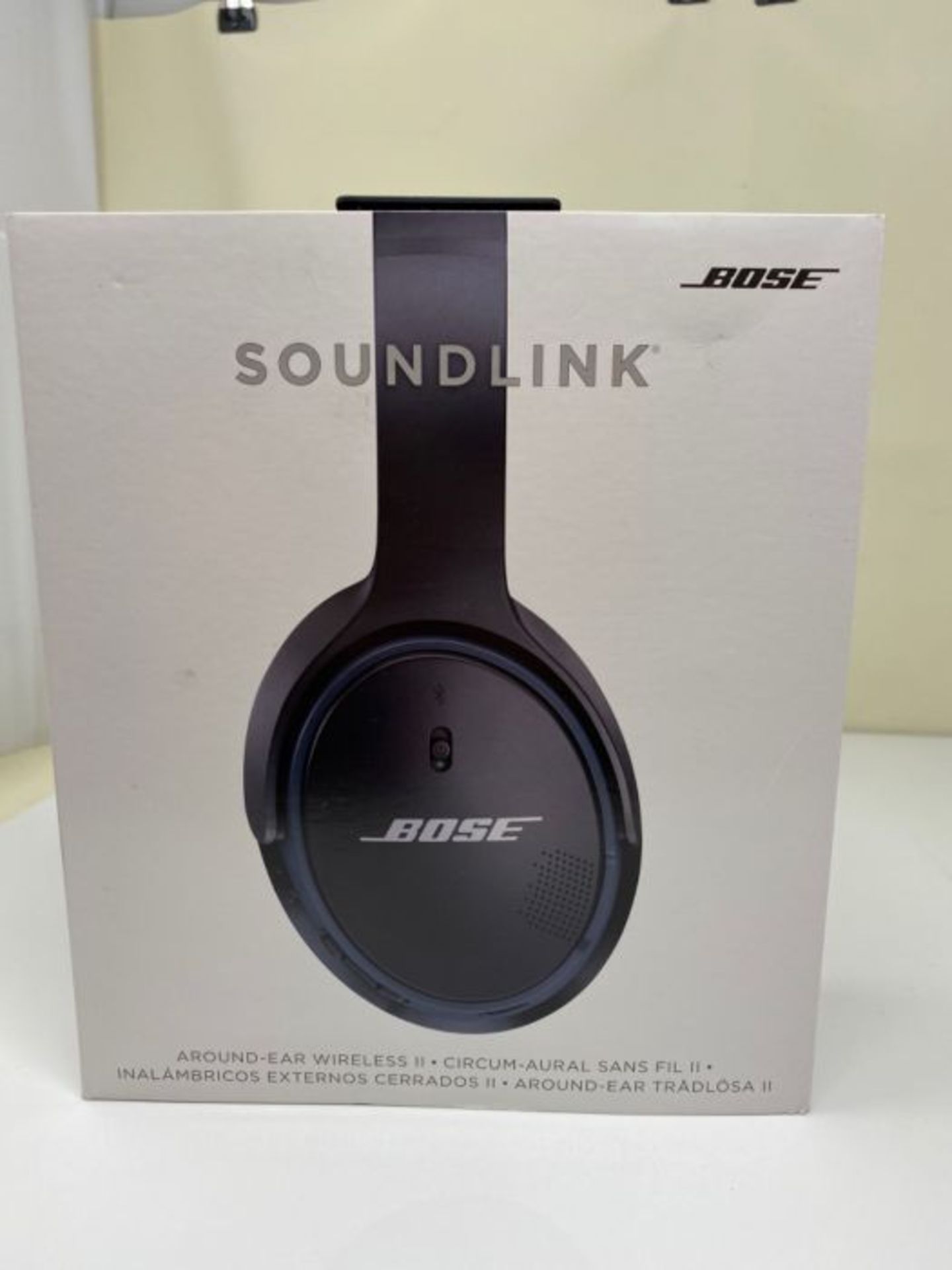 RRP £160.00 Bose SoundLink Around-Ear Wireless Headphones II - Black - Image 2 of 3