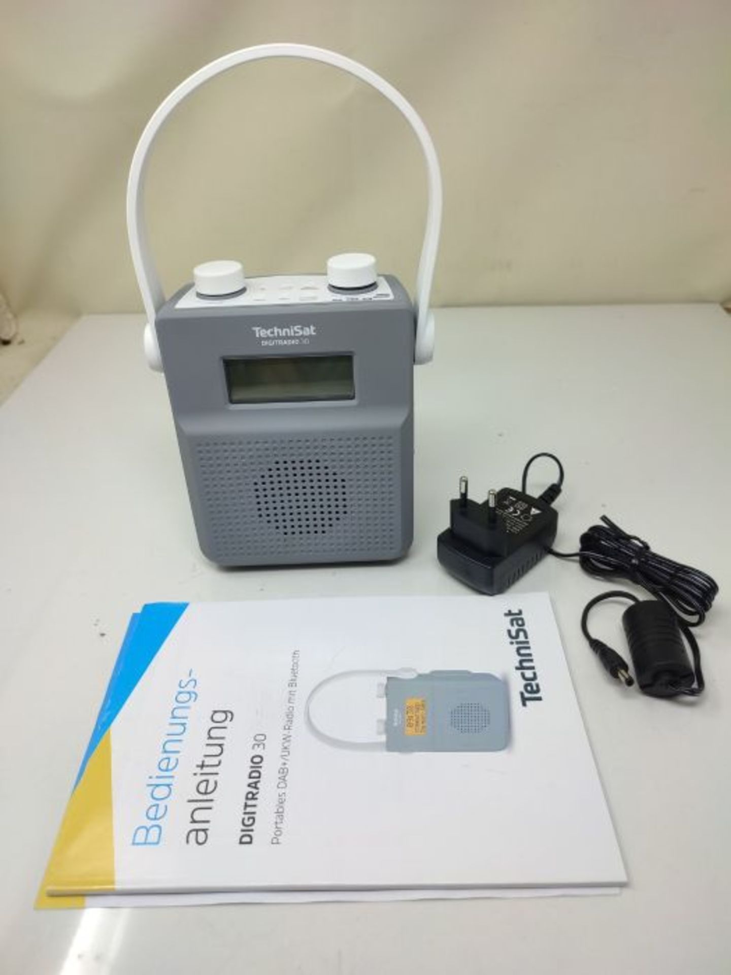 TechniSat DIGITRADIO 30 - wasserdichtes DAB+ Duschradio (UKW, DAB Digitalradio, integr - Image 2 of 2