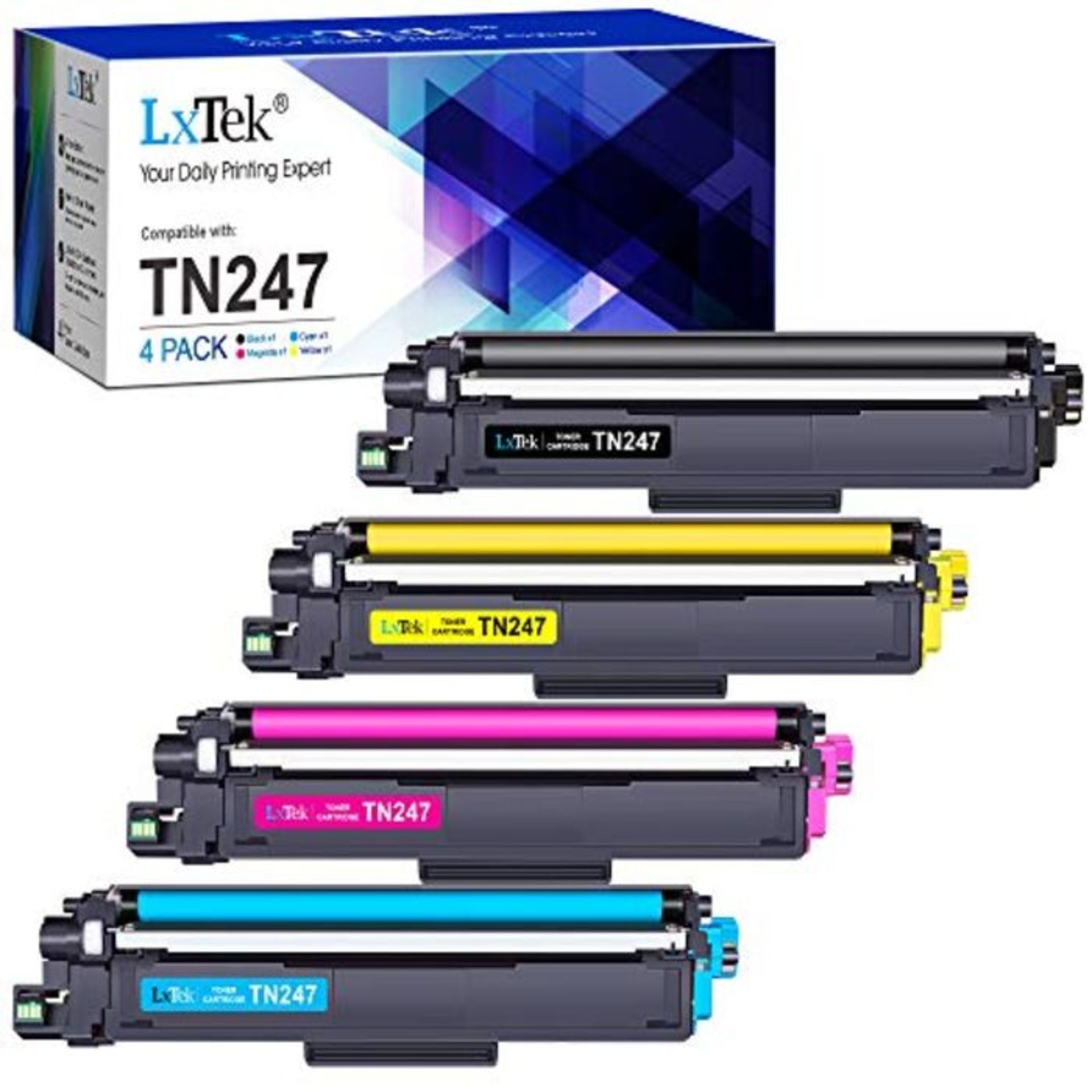 RRP £52.00 LxTek Compatible Toner Cartridge Replacement for Brother TN247 TN-247 TN-243 for HL-L3