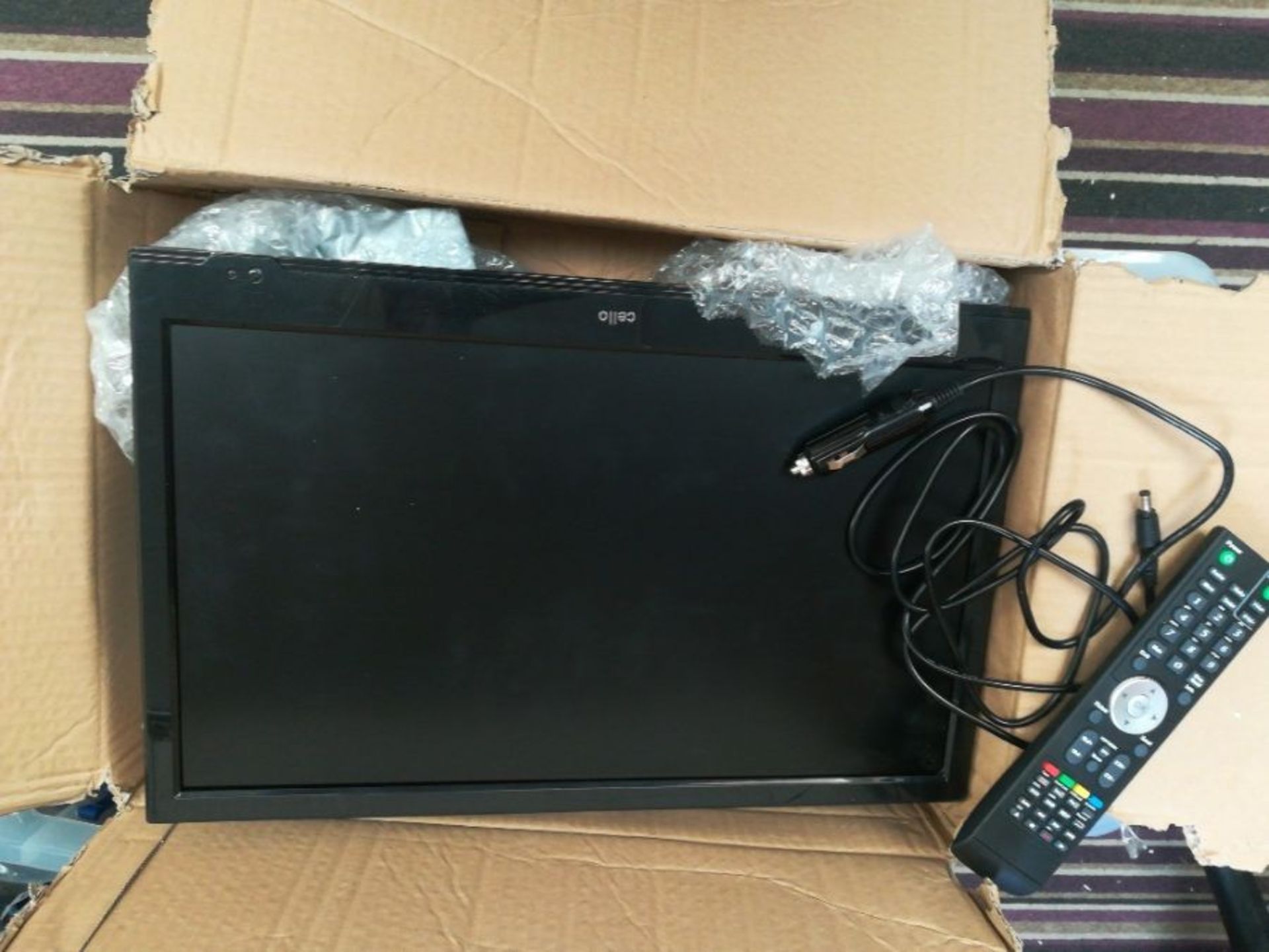 RRP £126.00 Cello ZSF0291 19" inch LED TV/DVD Freeview HD with Satellite Receiver | 2020 Model | M - Image 2 of 2