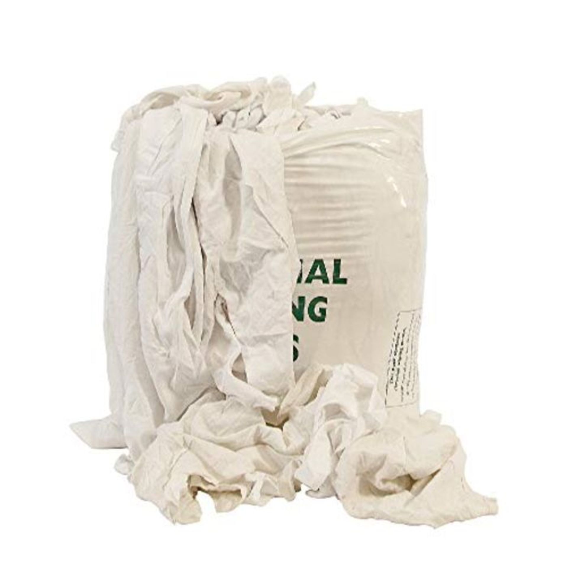 Arctic Hayes Cotton Rags 10 kg, White