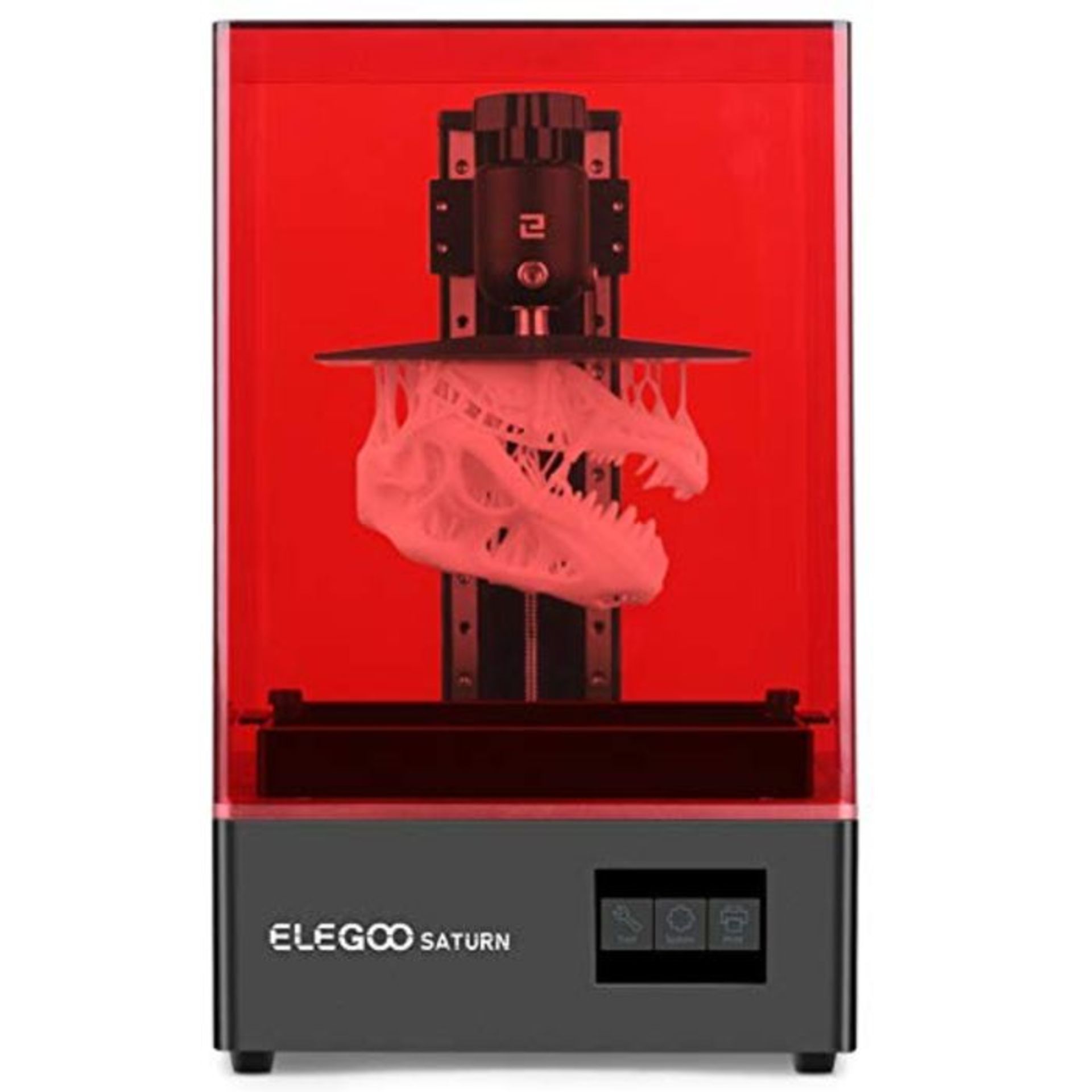 RRP £309.00 ELEGOO Saturn MSLA 3D Printer UV Photocuring LCD Resin 3D Printer with 4K Monochrome L