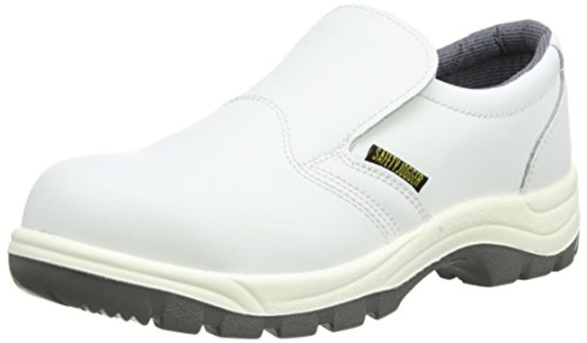 Steel Toe Cap Safety Clog - Safety Jogger Industrial X0500 White, 7.5 UK