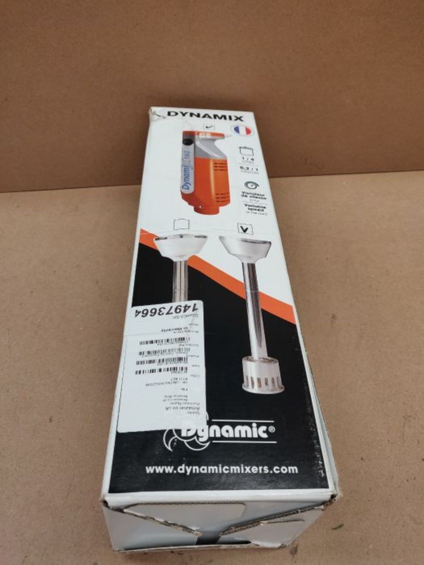 RRP £203.00 Dynamic MX100UK Stick Blender with Turbo Blend, Dynamix - Image 2 of 3