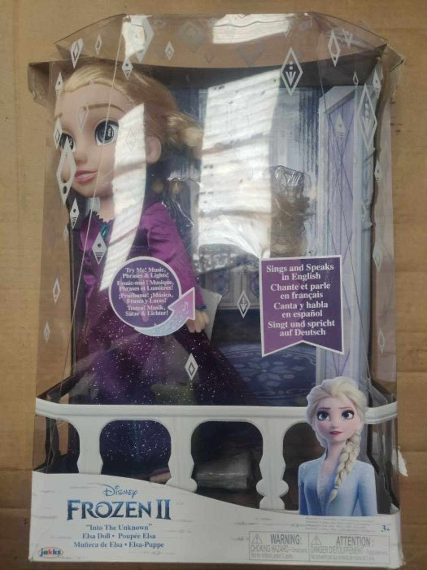 Frozen 2 207474 Disney Elsa Musical Doll Sings Into The Unknown Fashion, Ages 3+ - Image 2 of 3