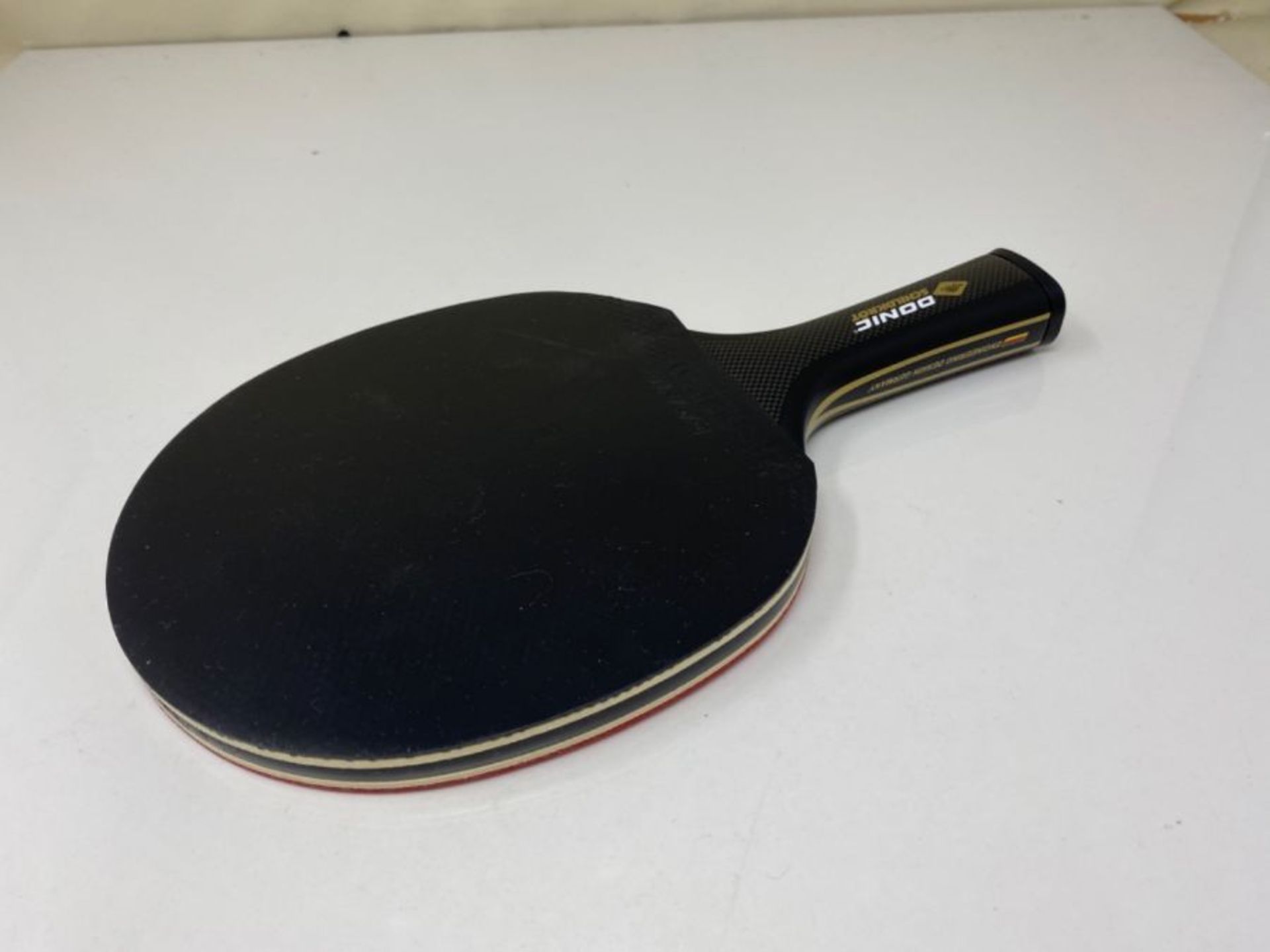 RRP £61.00 Donic-Schildkröt Tischtennisschläger CarboTec 7000, 100% Carbon, 2,3 mm Schwamm, Lig - Image 2 of 2