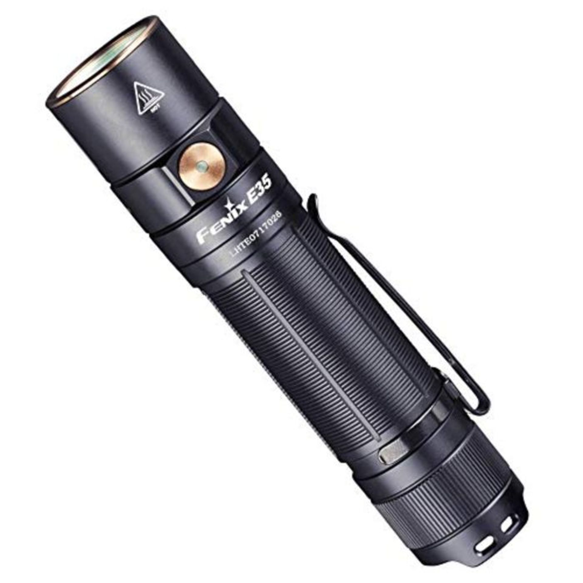 RRP £64.00 FENIX Unisex-Adult E35 V3.0 21700 Powered Flashlight Taschenlampe, Schwarz, Regular