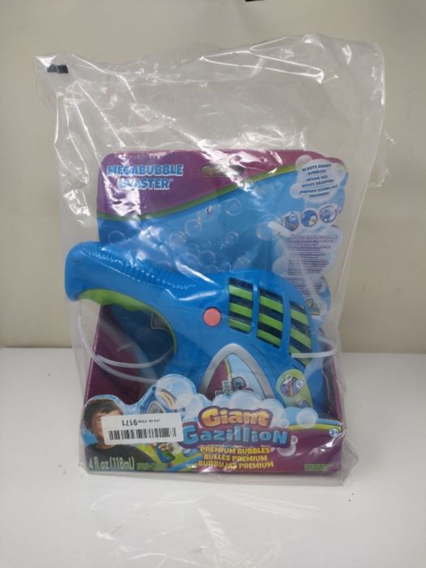 [INCOMPLETE] Gazillion 36444 Megabubble Blaster Bubble Machine, Multicolor - Image 2 of 2