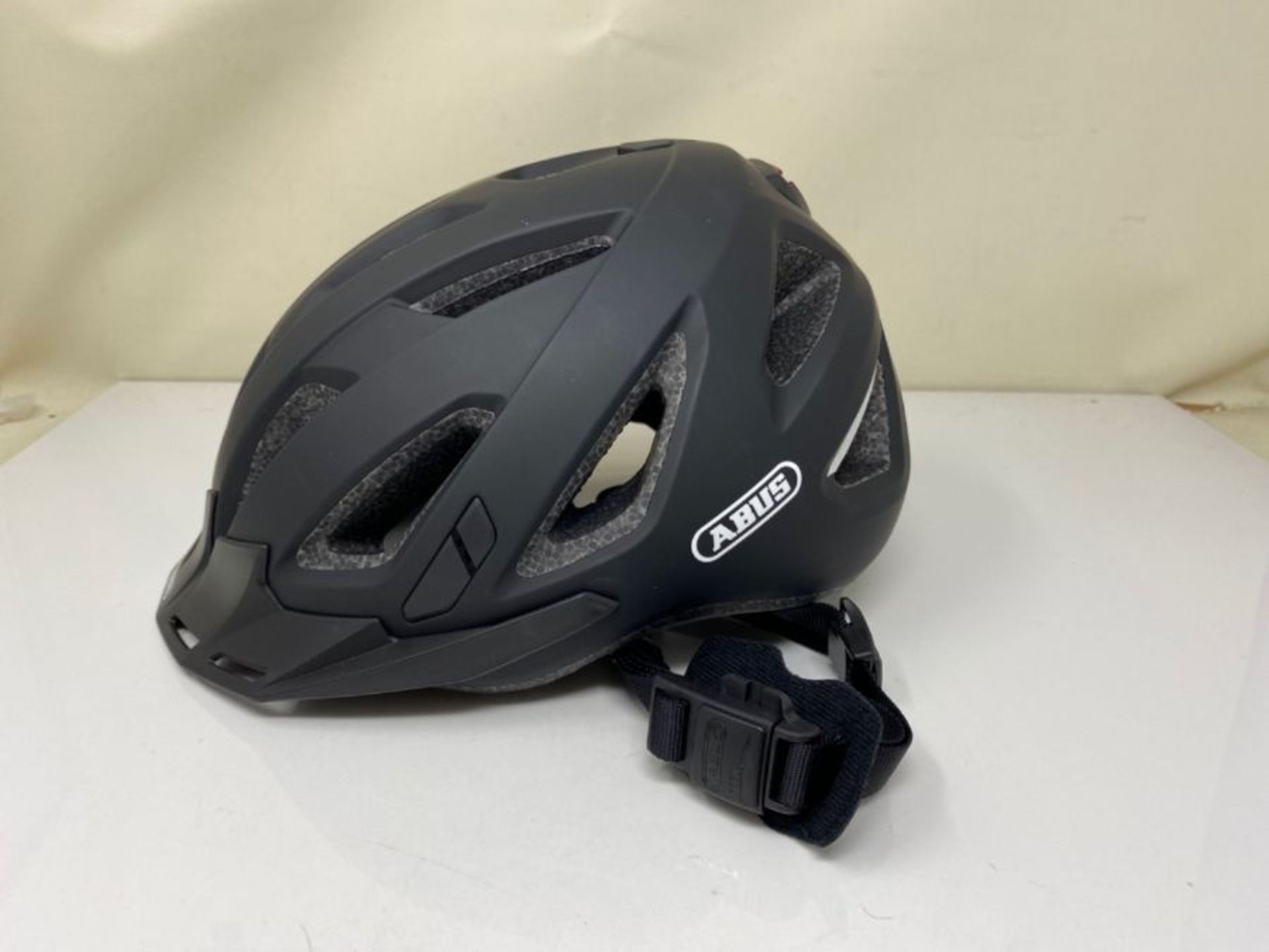 RRP £71.00 ABUS Urban-I 3.0, Casco da Bicicletta. Unisex, Nero (Velvet Black), M - Image 3 of 3