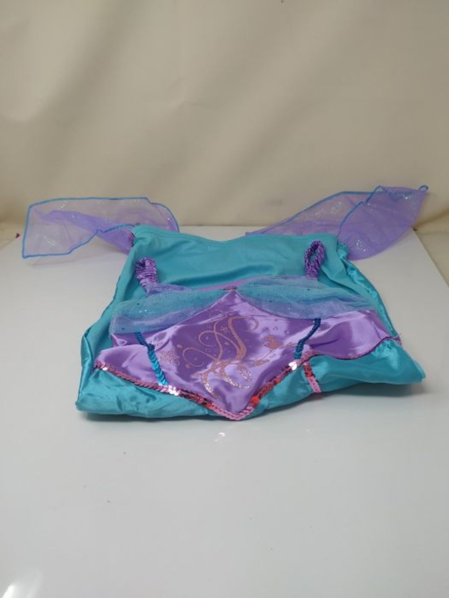 Rubie's 620502S Official Mermaid Costume, Girls', Blue, Small (Age 3-4 Years) - Image 2 of 2