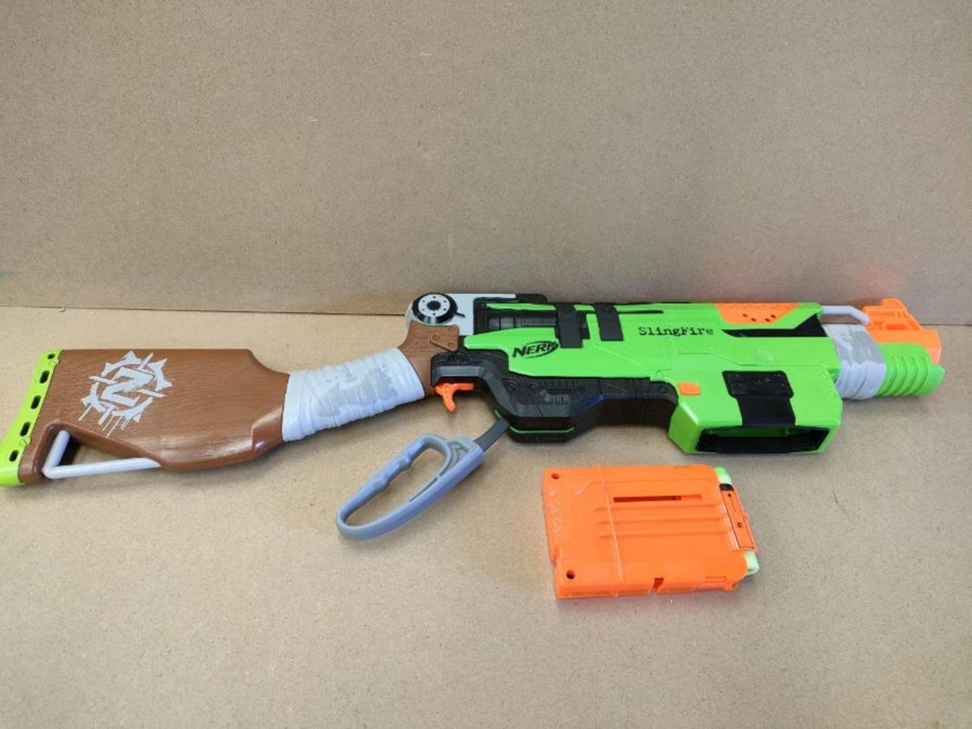 RRP £74.00 Nerf Zombie Strike SlingFire - Image 2 of 2