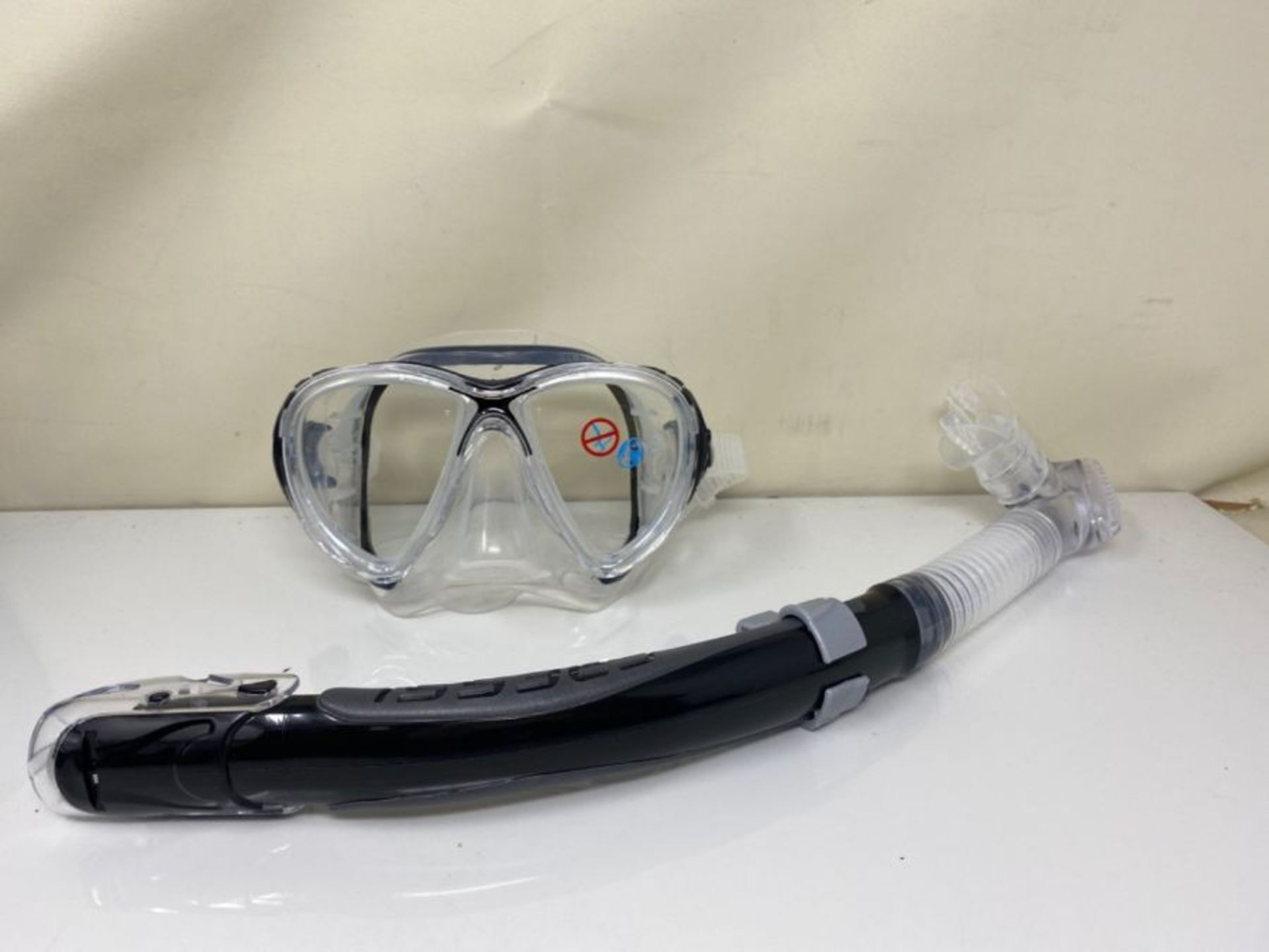 Cressi Big Eyes Evolution Plus Kappa Ultra Dry Combo Diving Set (Made in Italy), Clear - Image 3 of 3