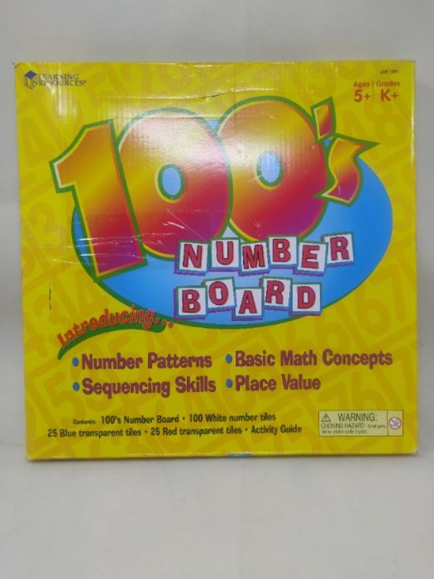 Learning Resources Hundred Number Board - Image 2 of 3