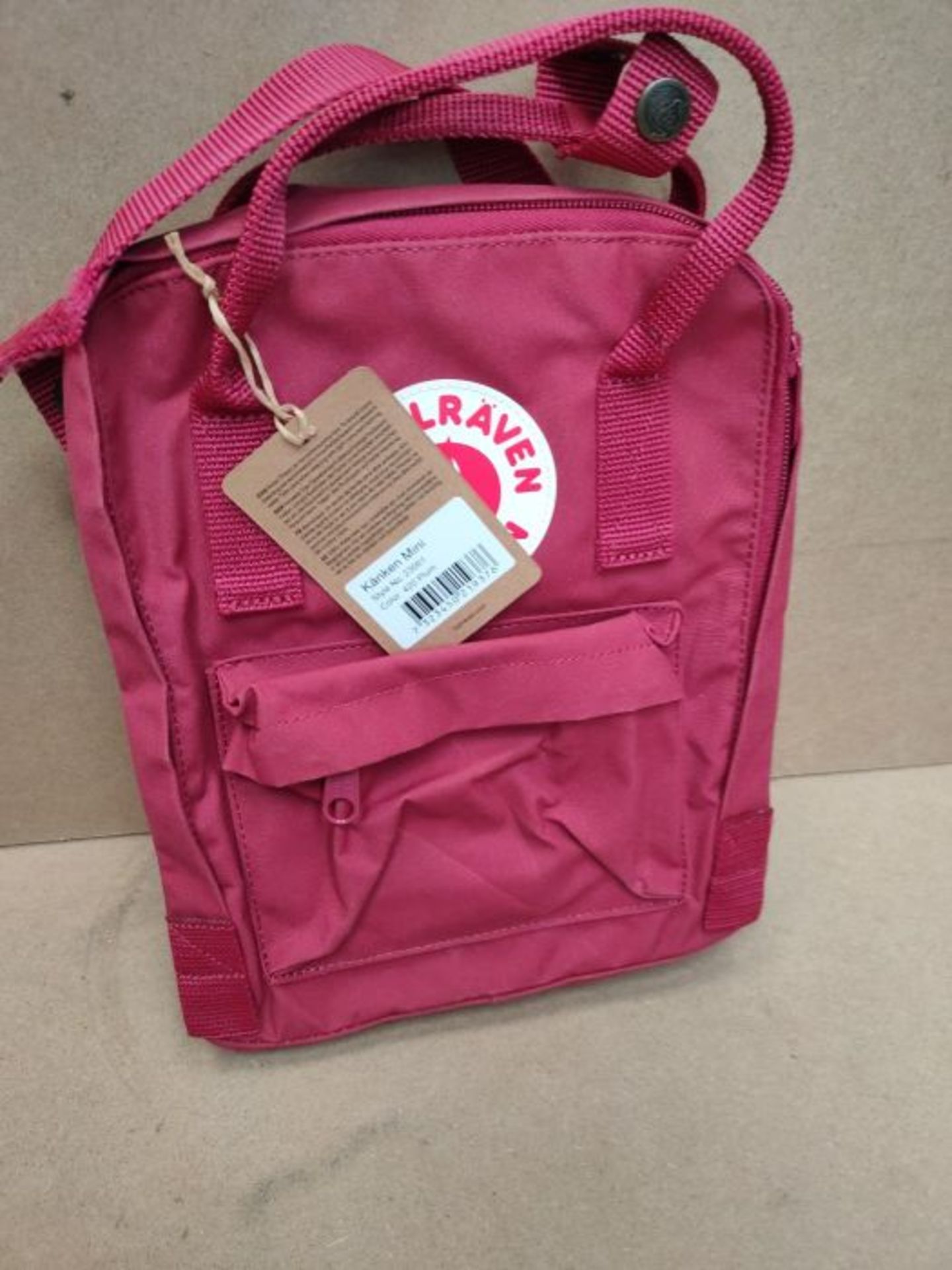 RRP £64.00 Fjällräven Unisex Kånken Mini Rucksack, Plum, 29 x 20 x 13 cm - Image 2 of 2