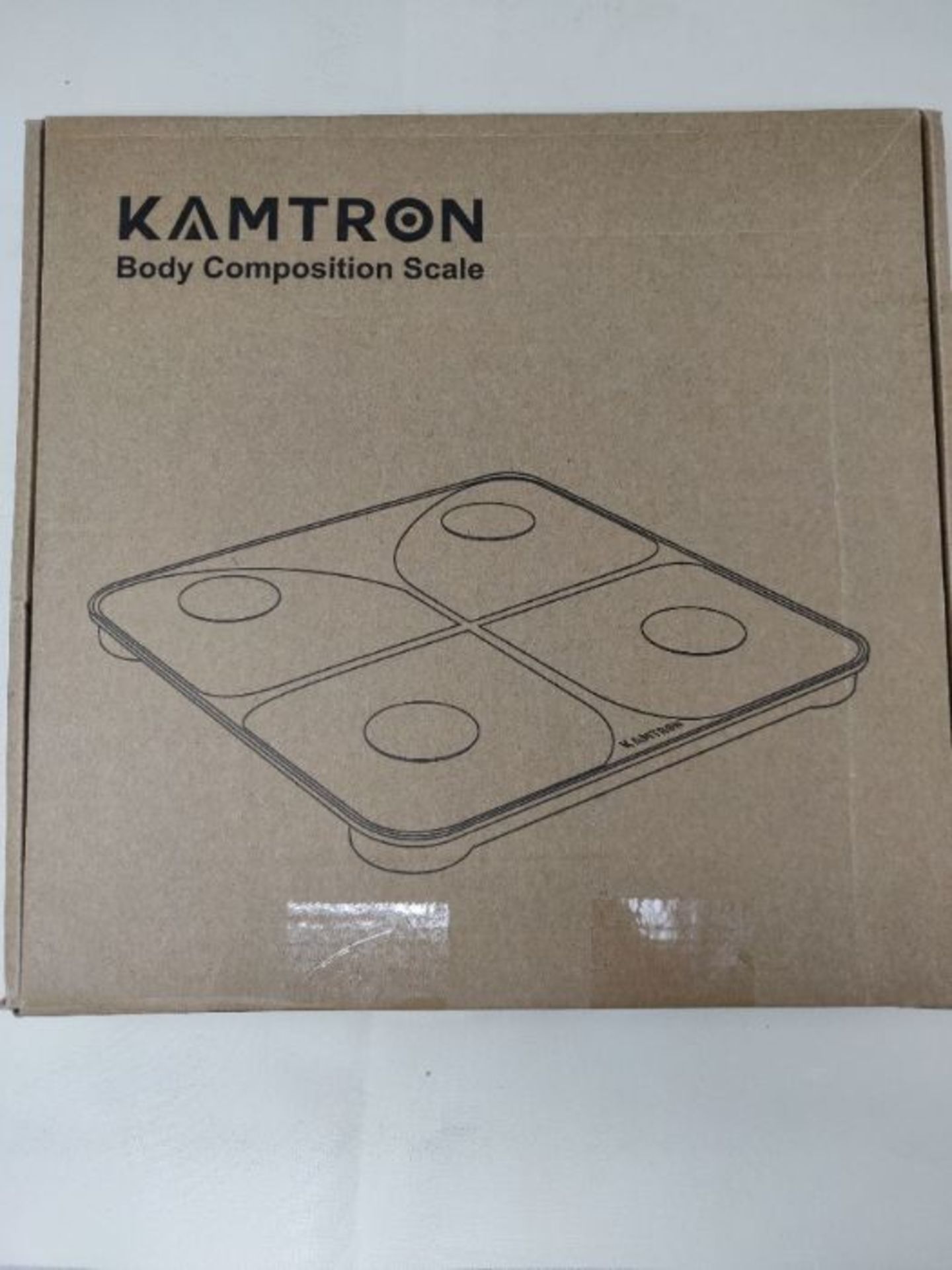 KAMTRON Scales for Body Weight - Body Composition Analyzer Monitor Bathroom Body Fat S