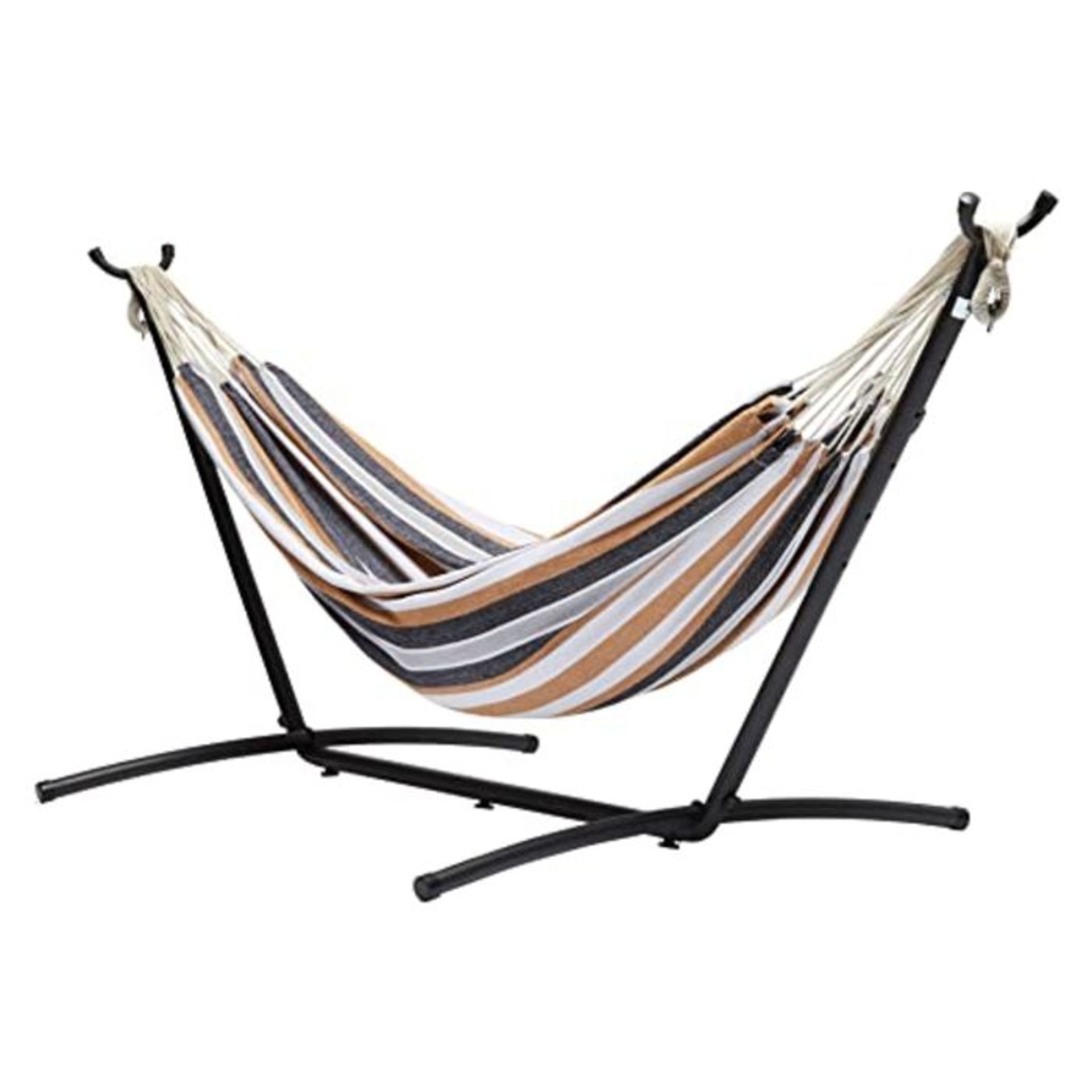 RRP £99.00 Amazon Basics Fabric Hammock with Stand