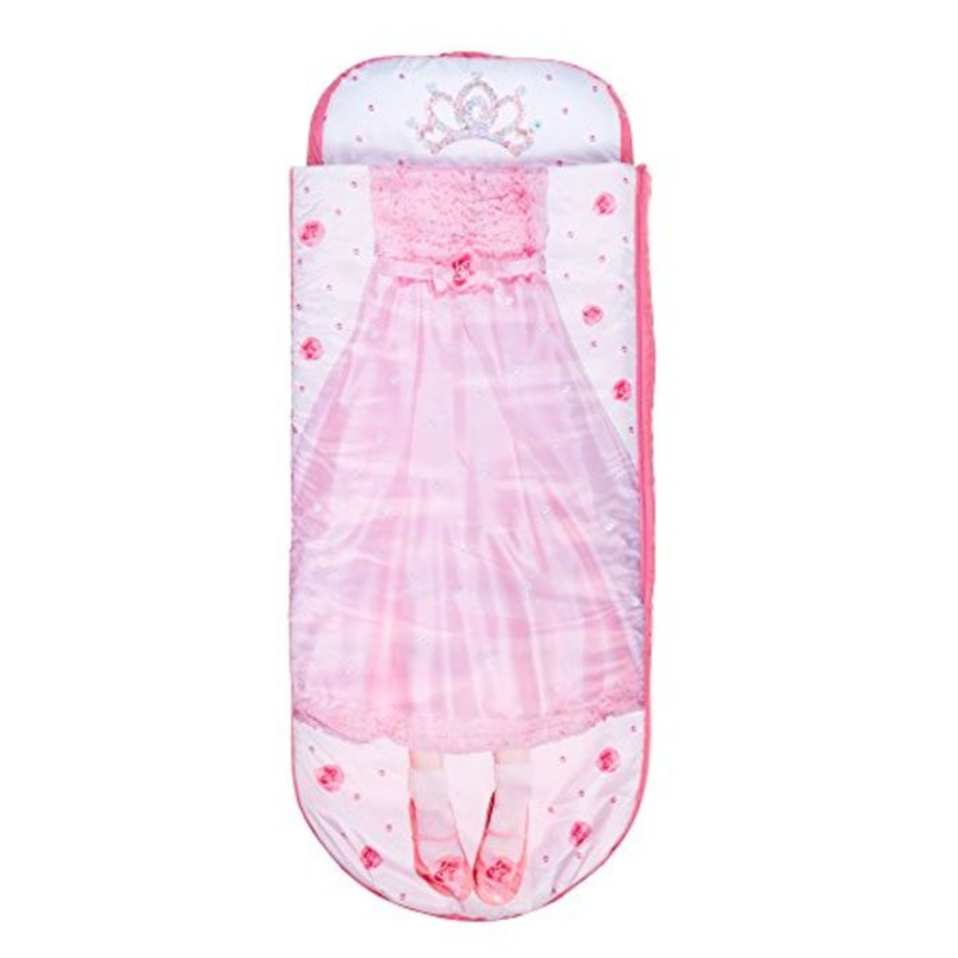 ReadyBed I am Princess Junior, Polyester, Pink, 150 x 62 x 20 cm