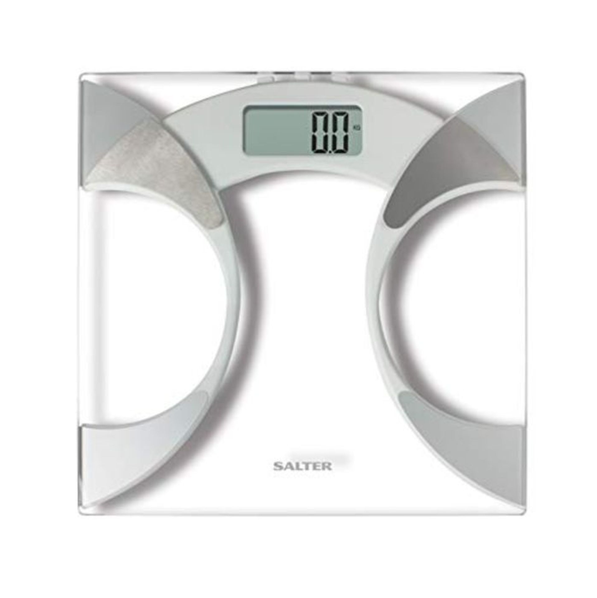 Salter Ultra Slim Analyser Bathroom Scales, Measure Weight BMI BMR Body Fat Percentage