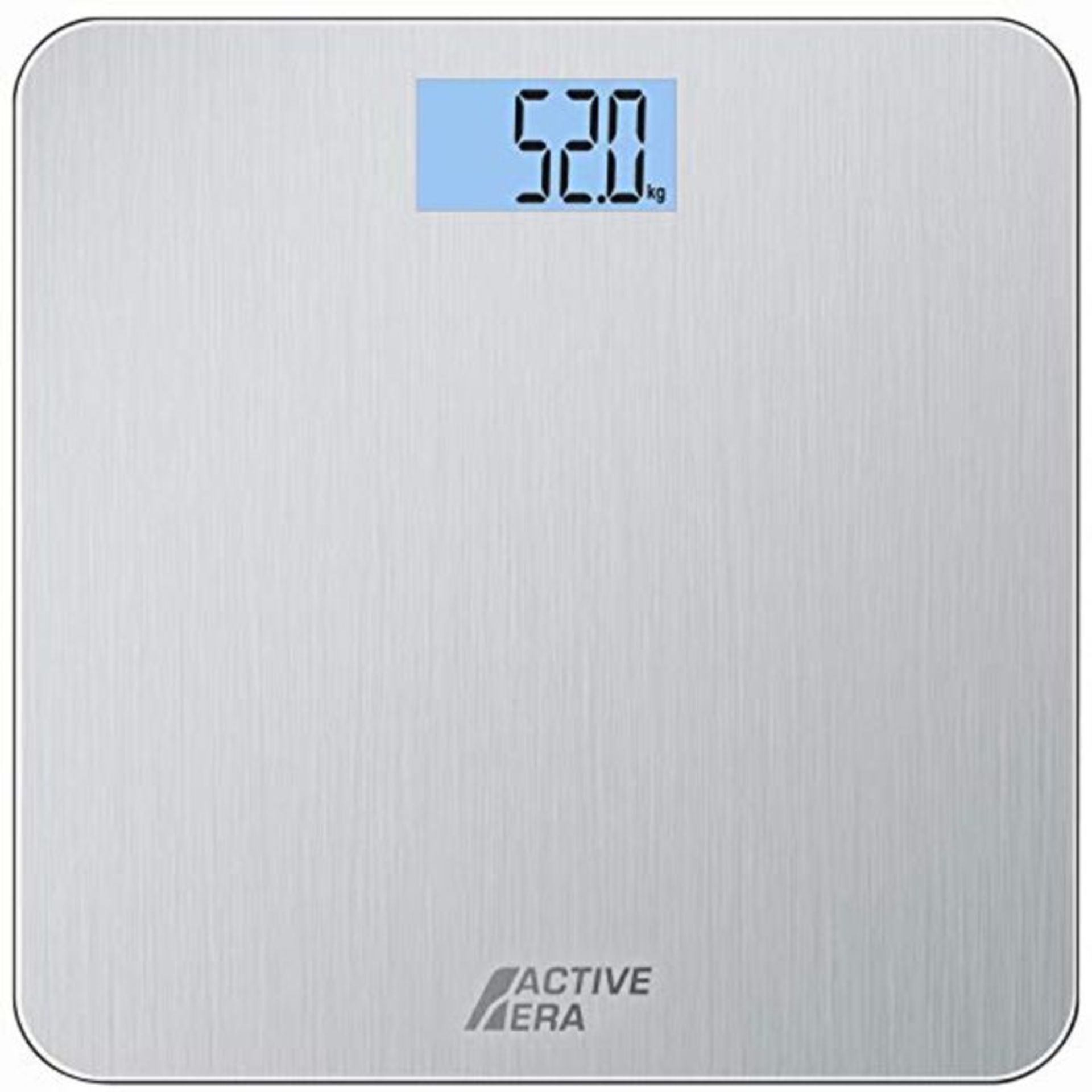 Active EraÂ® Ultra Slim Digital Bathroom Scales with High Precision Sensors - Stainl